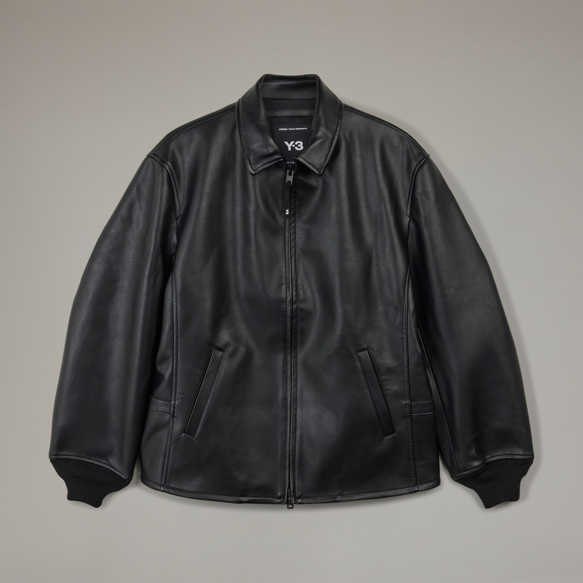 Y-3 羊革　BOMBER JACKET Ｍサイズ Y-3 Pleather Bomber Jacket - Black | adidas Hong Kong