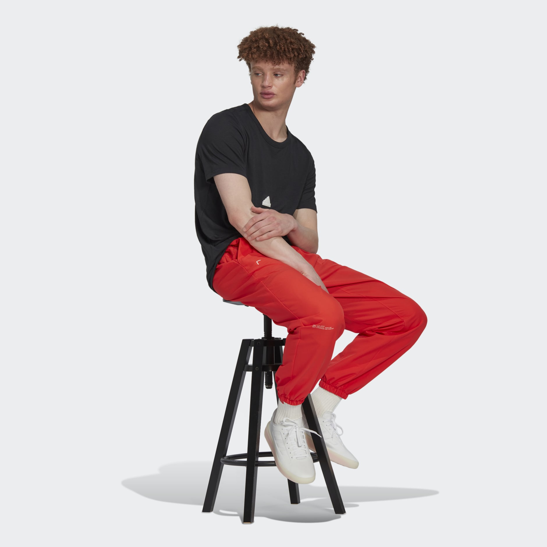 Clothing - Woven Pants - Red | adidas South Africa
