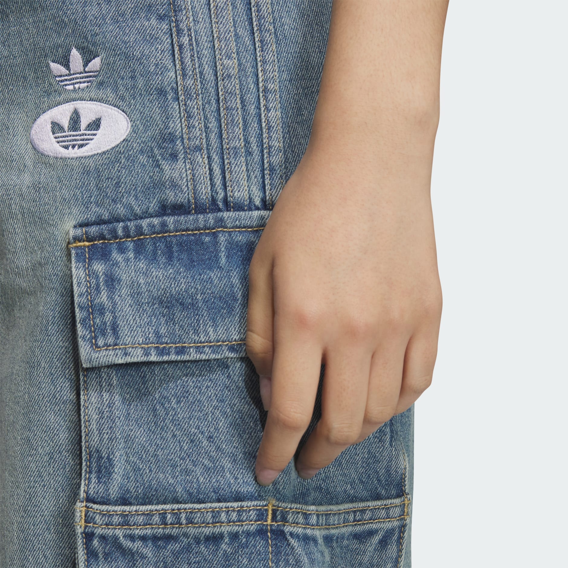 Racing V-Day Denim Skirt - Multicolor | adidas Hong Kong