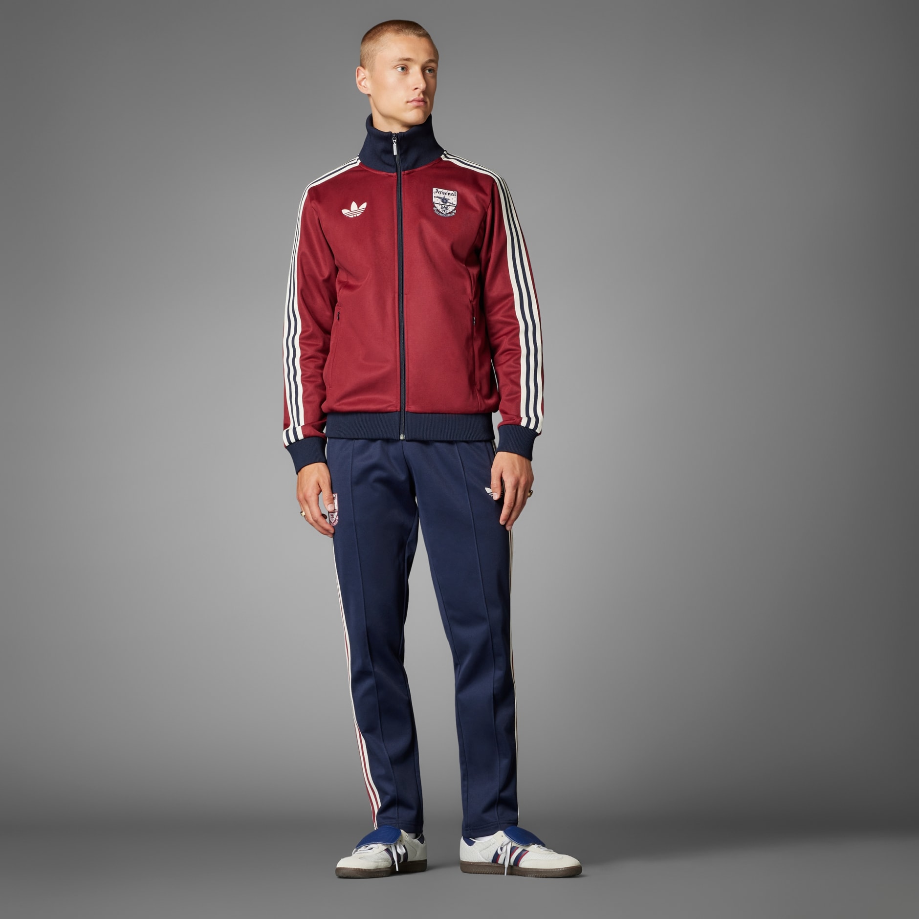 adidas Arsenal Originals Track Top Burgundy adidas UAE