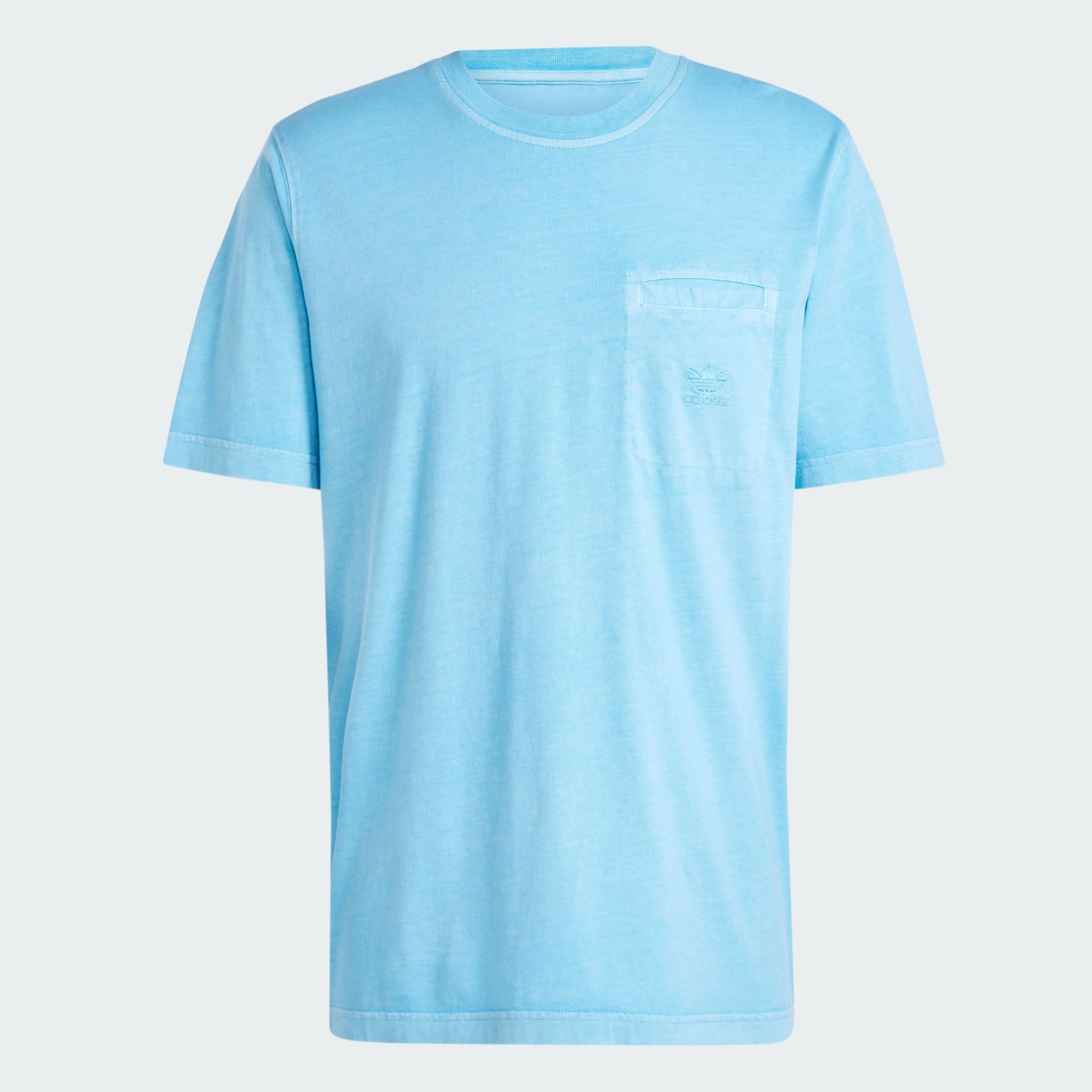 Clothing Trefoil Essentials Dye Pocket Tee Blue adidas Bahrain