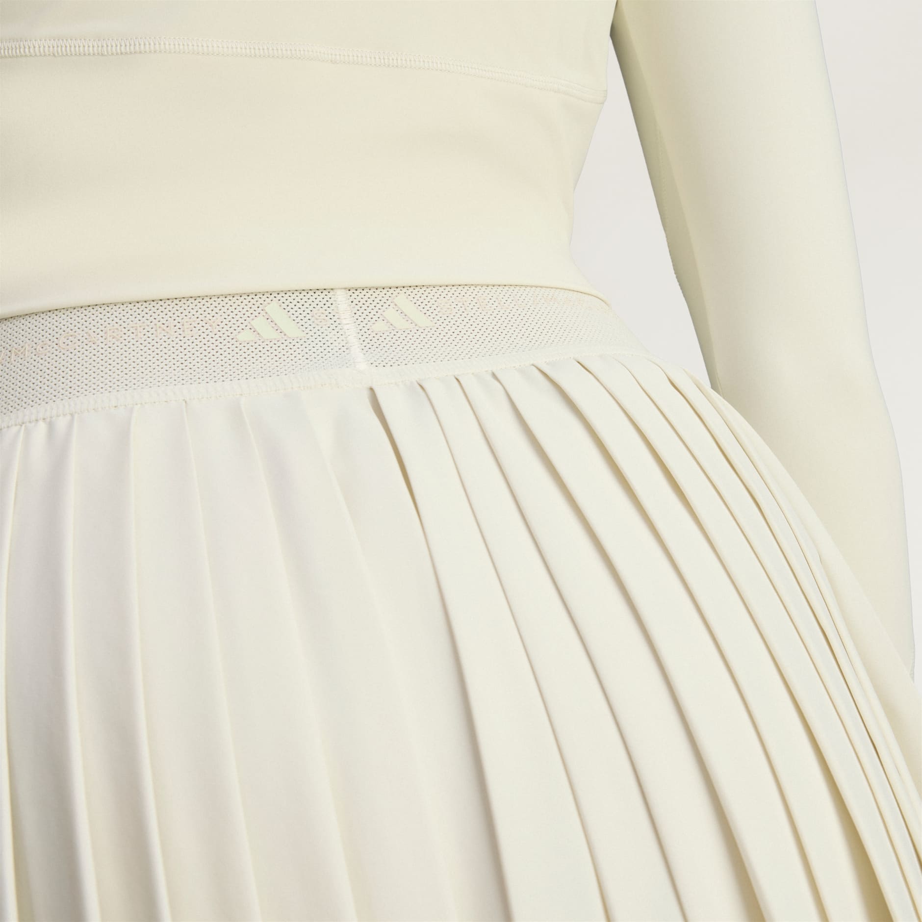 Fustă-pantalon plisată adidas by Stella McCartney Training