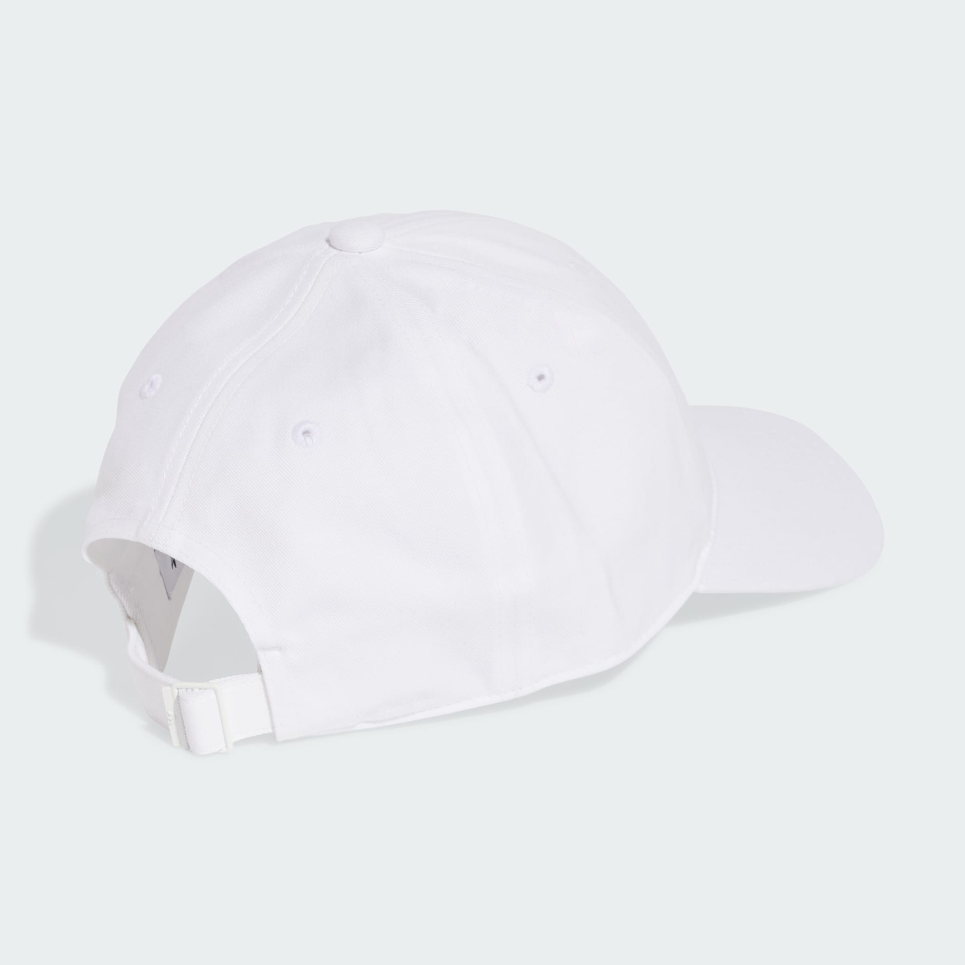 ■adidas■ Trefoil Baseball Cap White JC6025 Accessories - Adicolor Classic Trefoil Baseball Cap - White