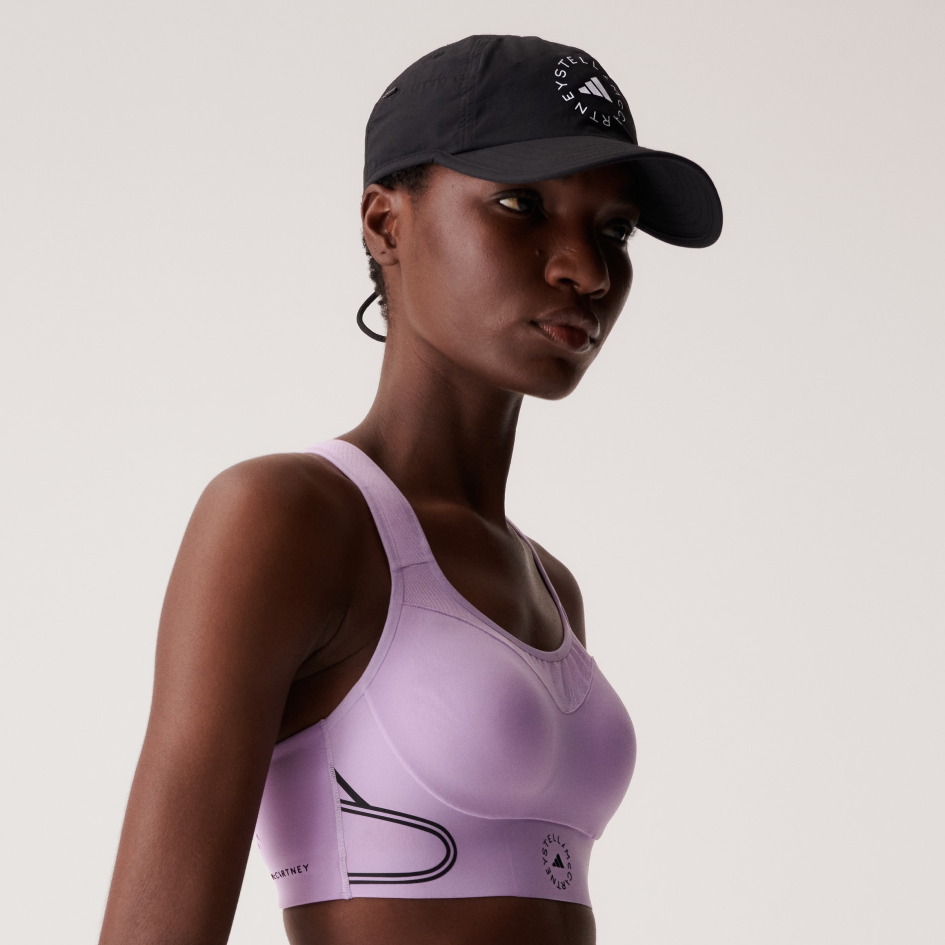 Nike Womens High Support Alpha Bra - Purple