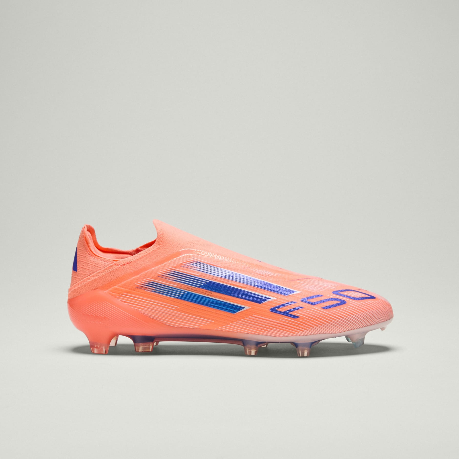 Boots - F50 Elite Laceless Firm Ground Boots - Orange