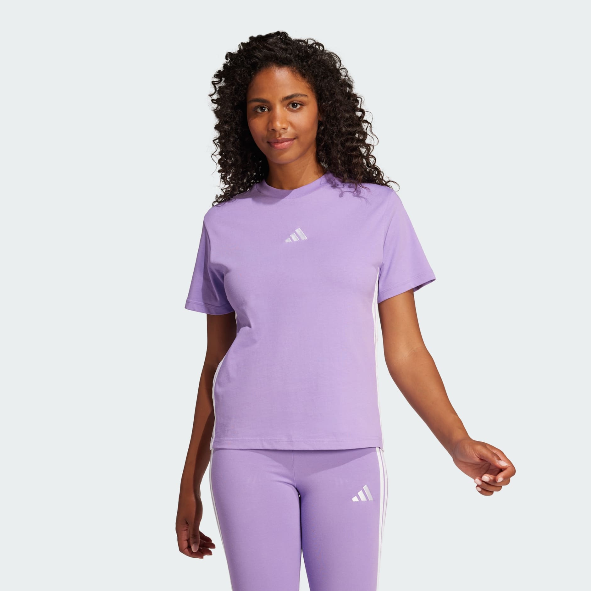 Essentials 3-Stripes Cotton Tee