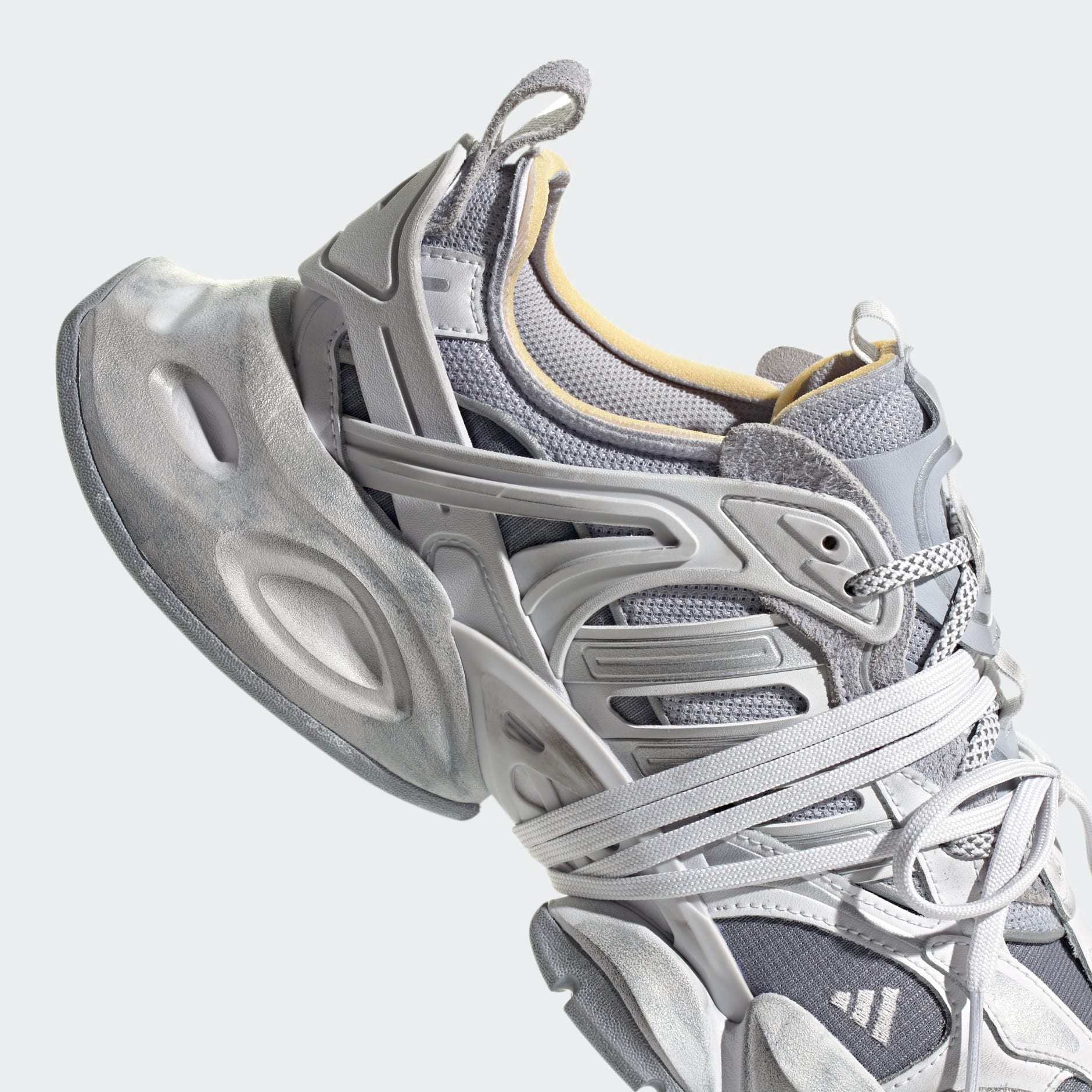 靴 Adidas XLG Runner Deluxe Grey 27cm adidas XLG Runner Deluxe Grey Silver メンズ - JR9174 - JP
