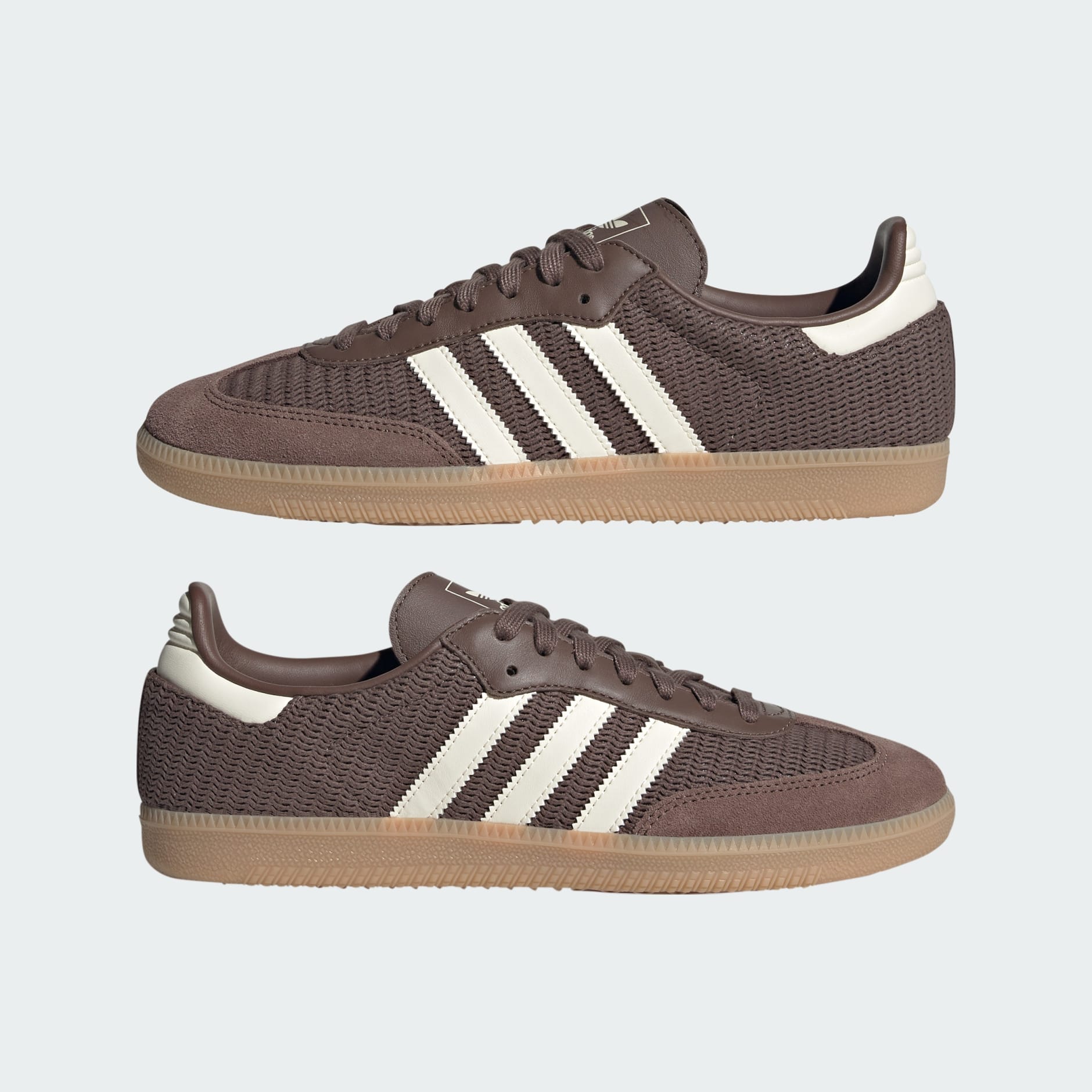 ◆Adidas◆ Samba OG Brown JI3184 Adidas Men Samba OG Knitted Mesh Brown Gum JI3184 – Solestop.com