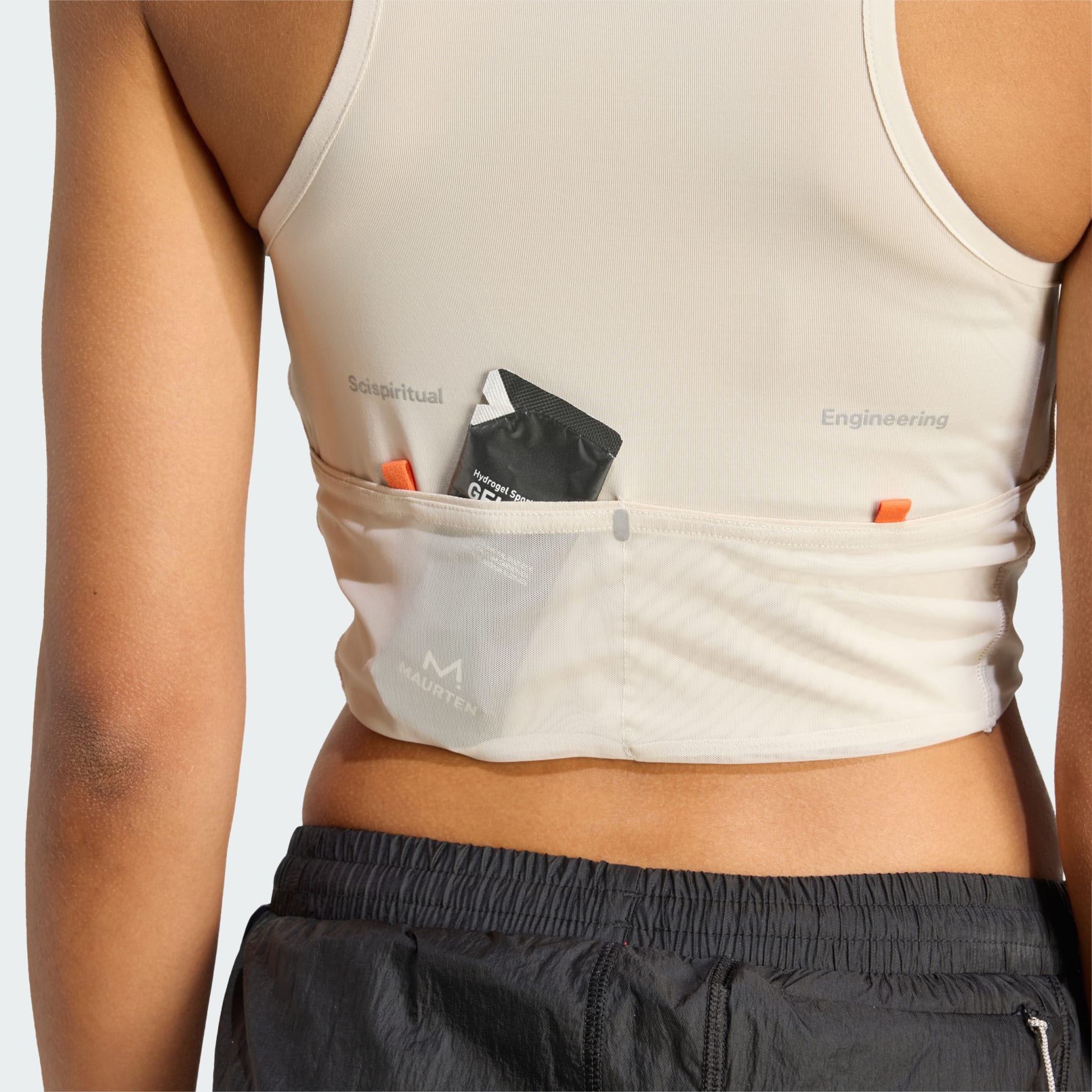 Adi365 H.Koumori Running Crop Top