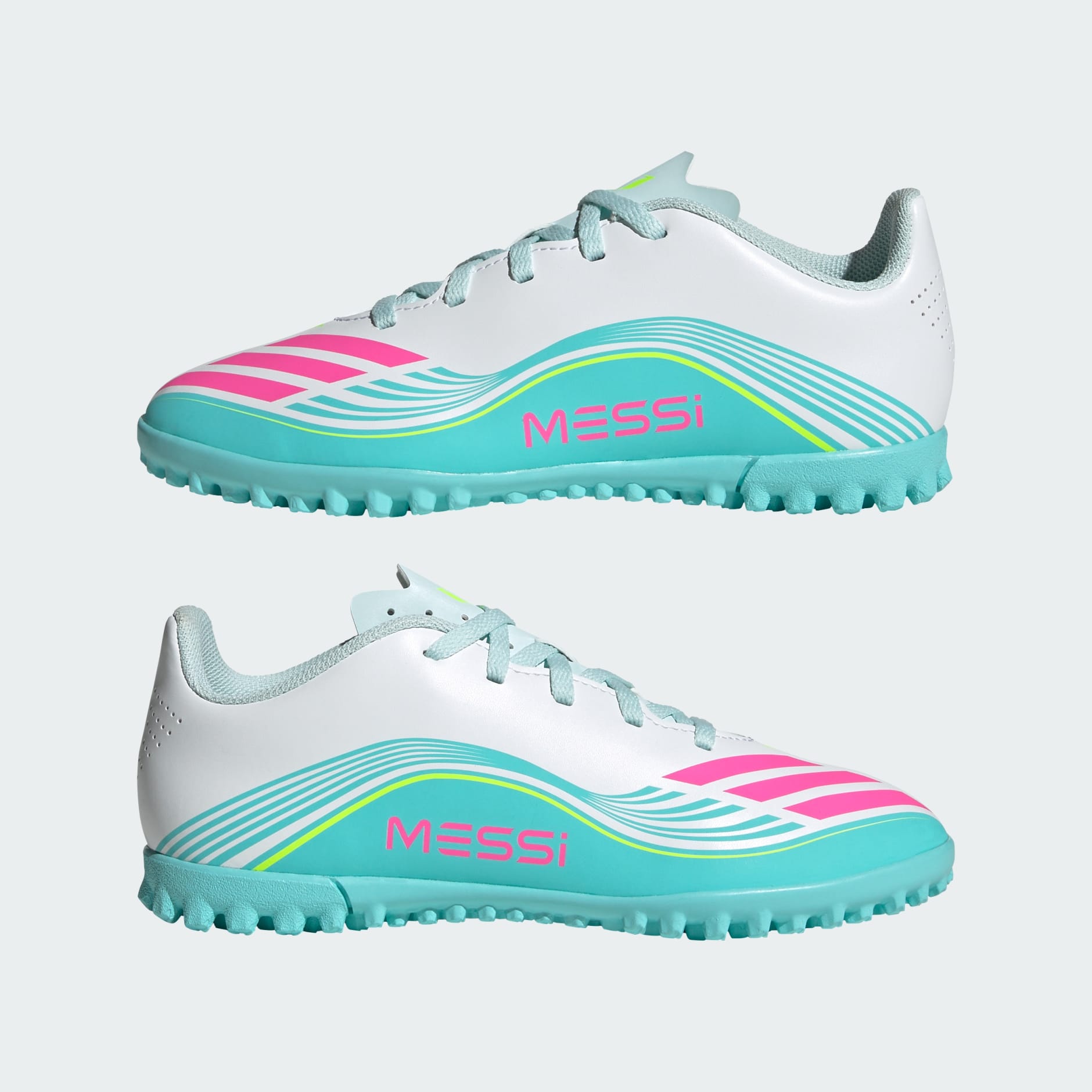 F50 Messi Club Turf Football Shoes Kids