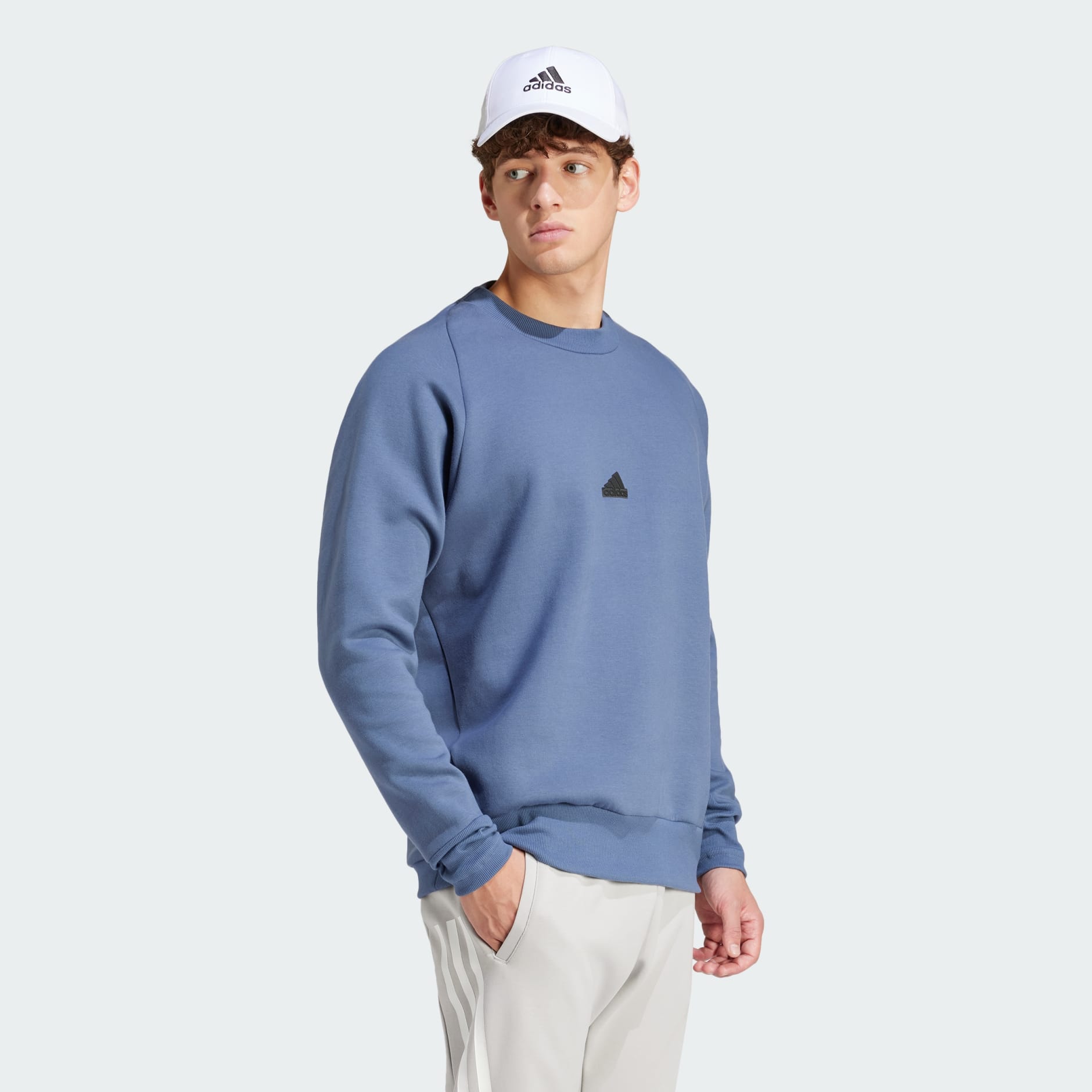 adidas adidas Z.N.E. Premium Sweatshirt - Blue | adidas LK