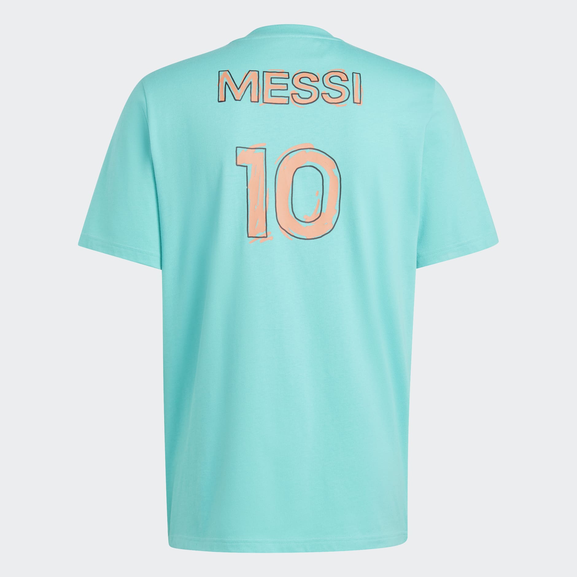 Messi Football Icon Graphic Tee