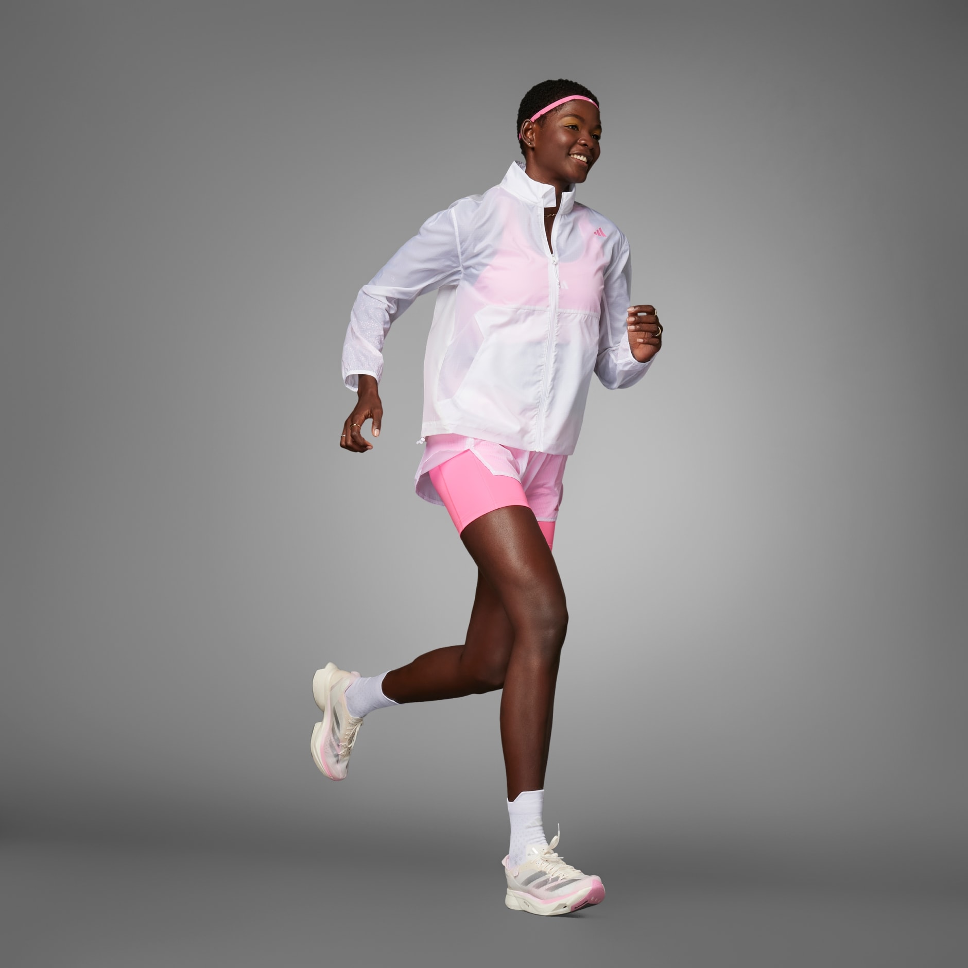 adidas Tokyo Running Jacket - Pink | adidas KE