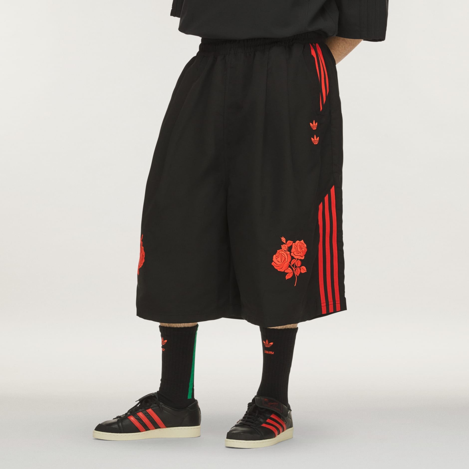 Clothing - Willy Chavarria Long Short - Black | adidas Oman