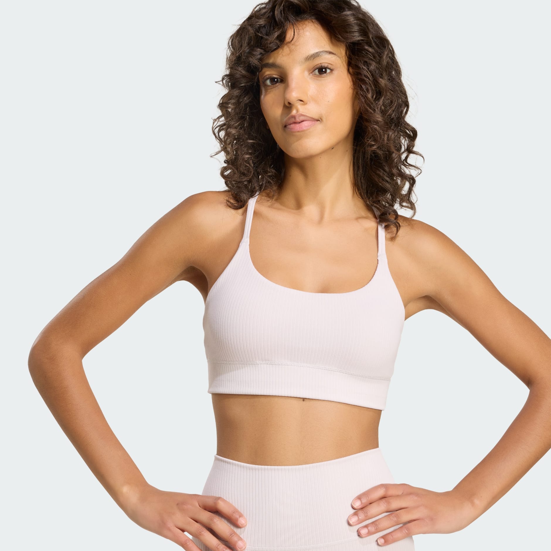 adidas All Me Light Support Rib Bra Long Line Bra