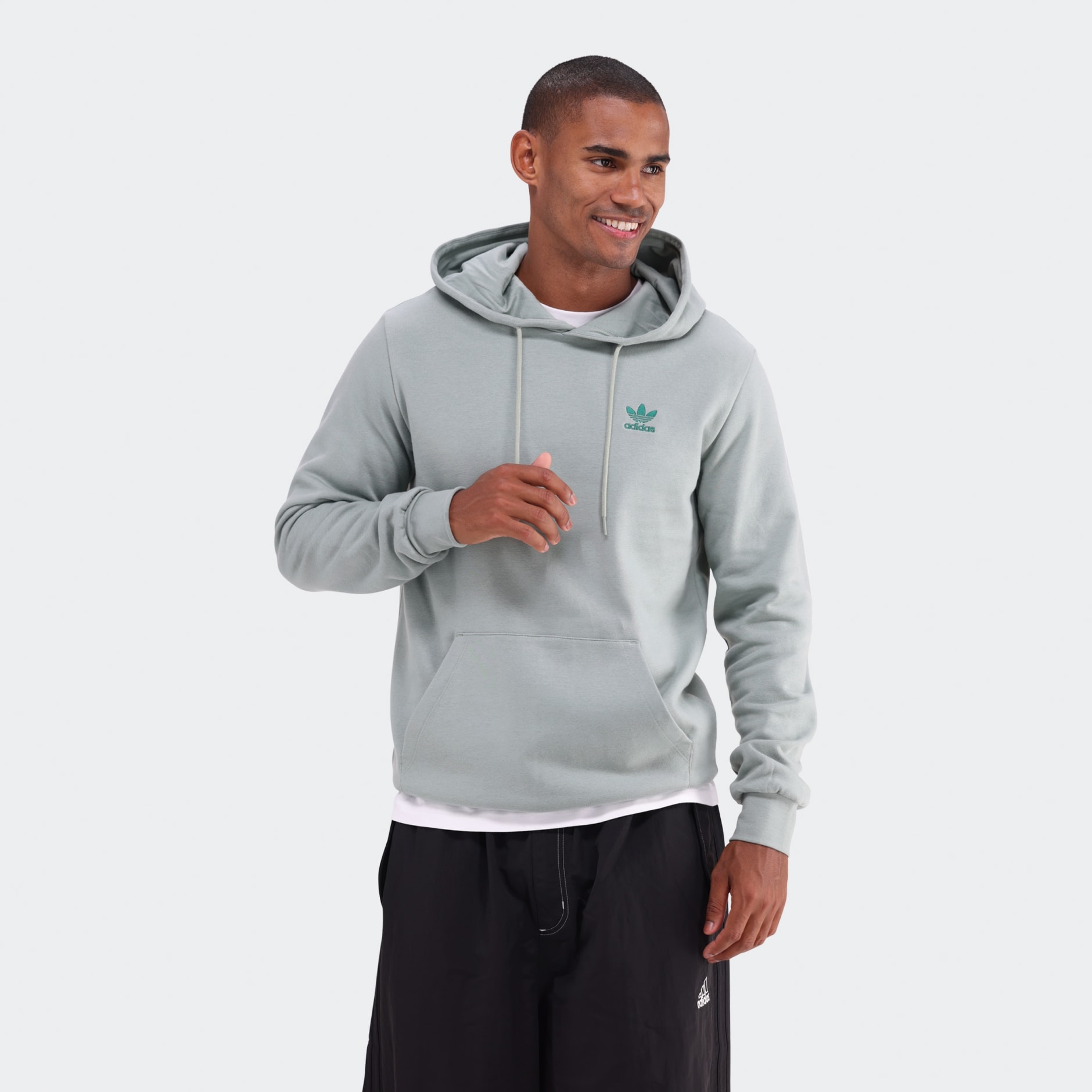 Trefoil Essentials Hoodie French Terry