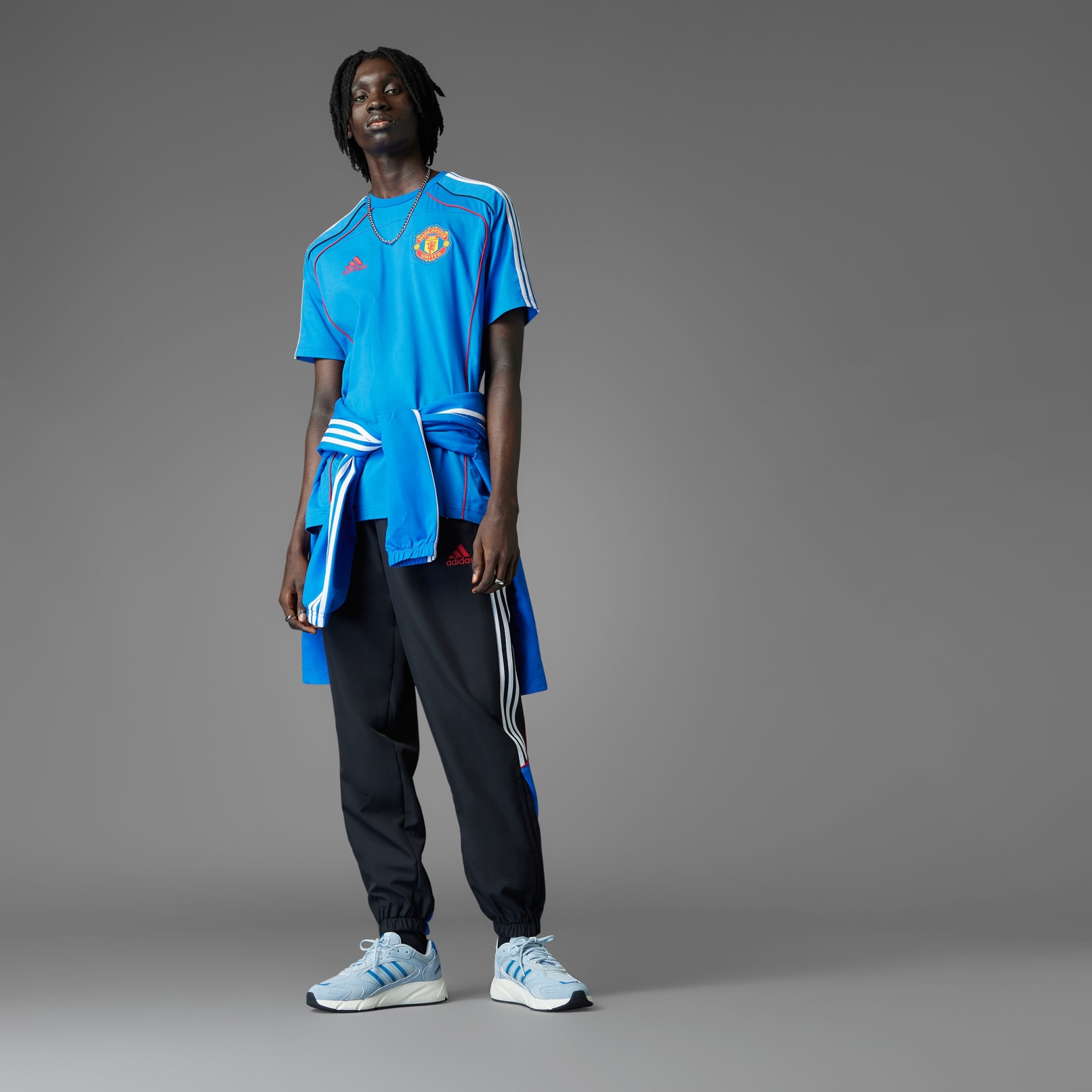 Manchester United adidas シャツ 青 jd_751474_a