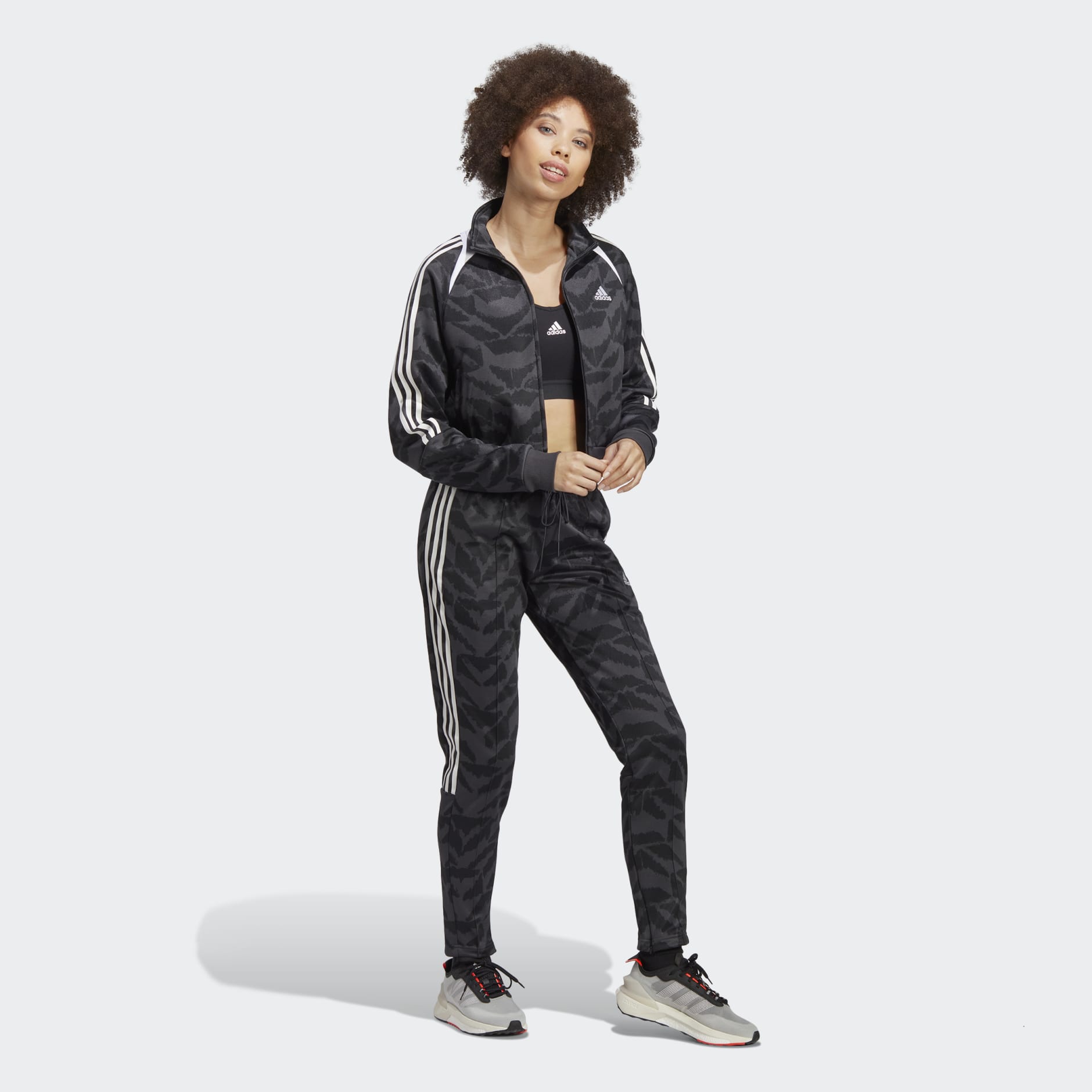 Clothing - Tiro Suit Up Lifestyle Track Top - Grey | adidas South Africa
