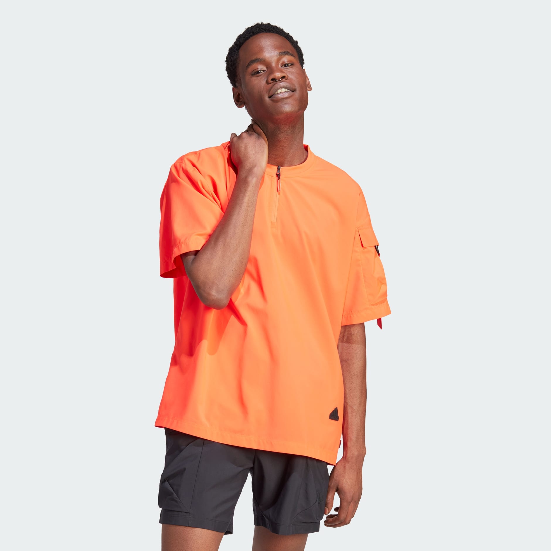 Clothing - City Escape Tee - Orange | adidas South Africa