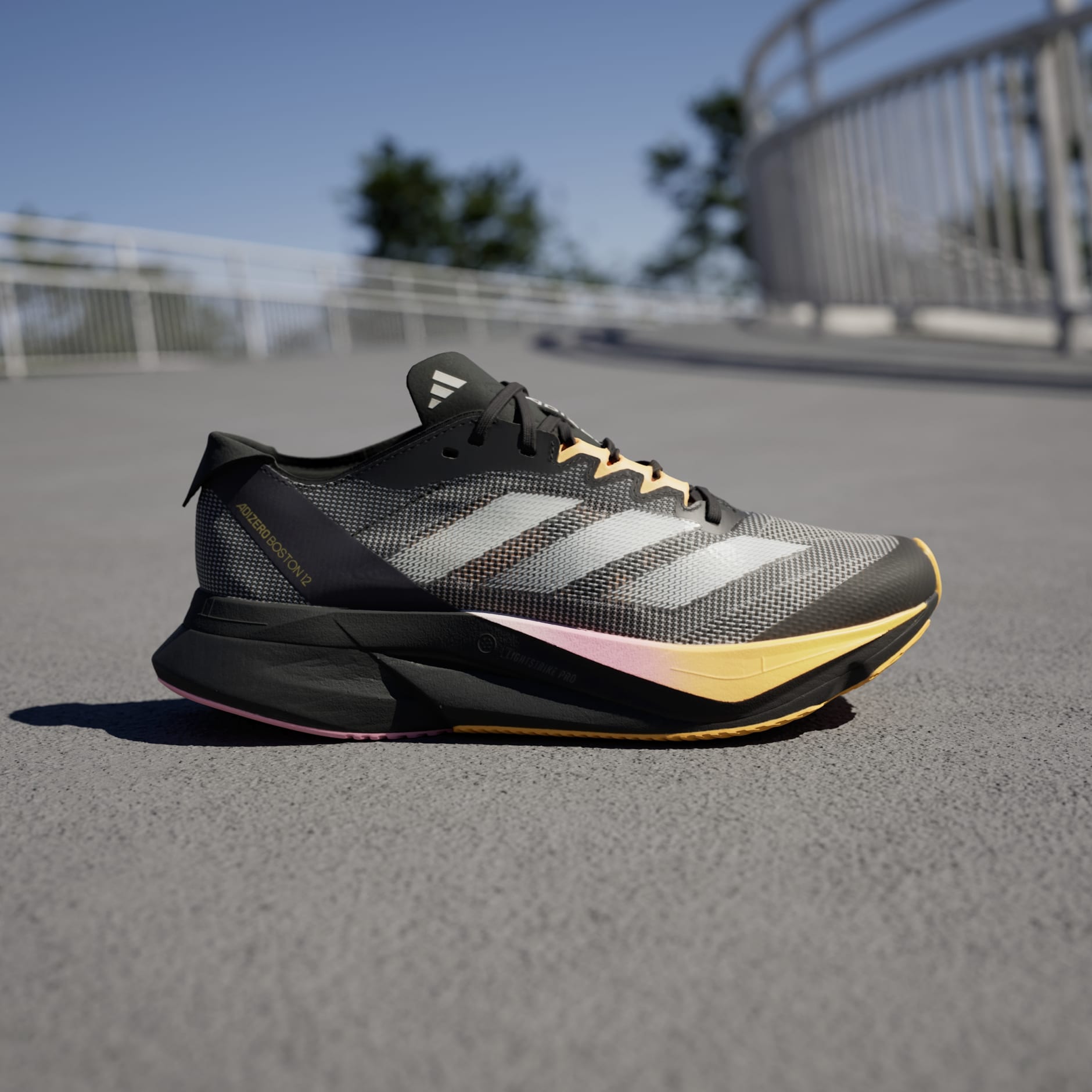 Shoes - Adizero Boston 12 Shoes - Black | adidas South Africa