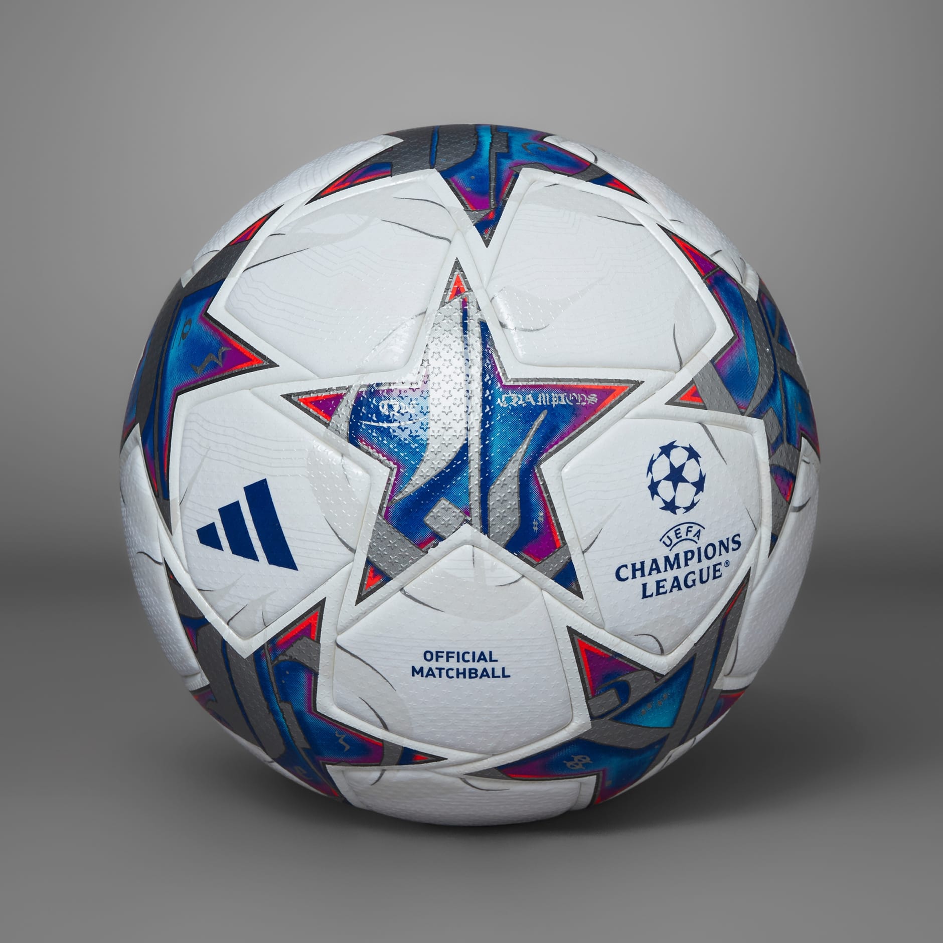  adidas Balón de partido profesional de la UEFA Champions League  23/24, inspirado en el himno, certificado FIFA Quality Pro, vejiga de  butilo de alta calidad (talla 5) : Deportes y Actividades