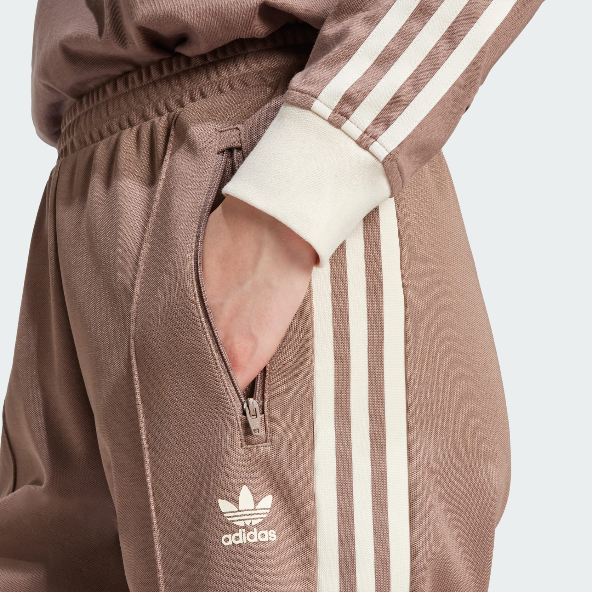 adidas Beckenbauer Track Pants - Brown | adidas IQ