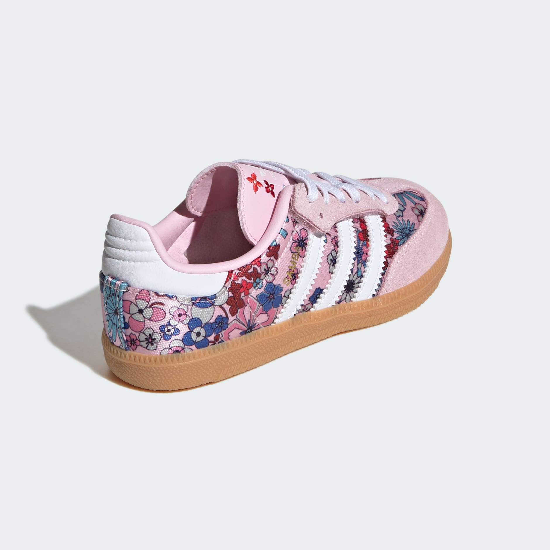 ADIDAS LIBERTY LONDON SAMBA OG COMFORT CLOSURE ELASTIC LACE SHOES