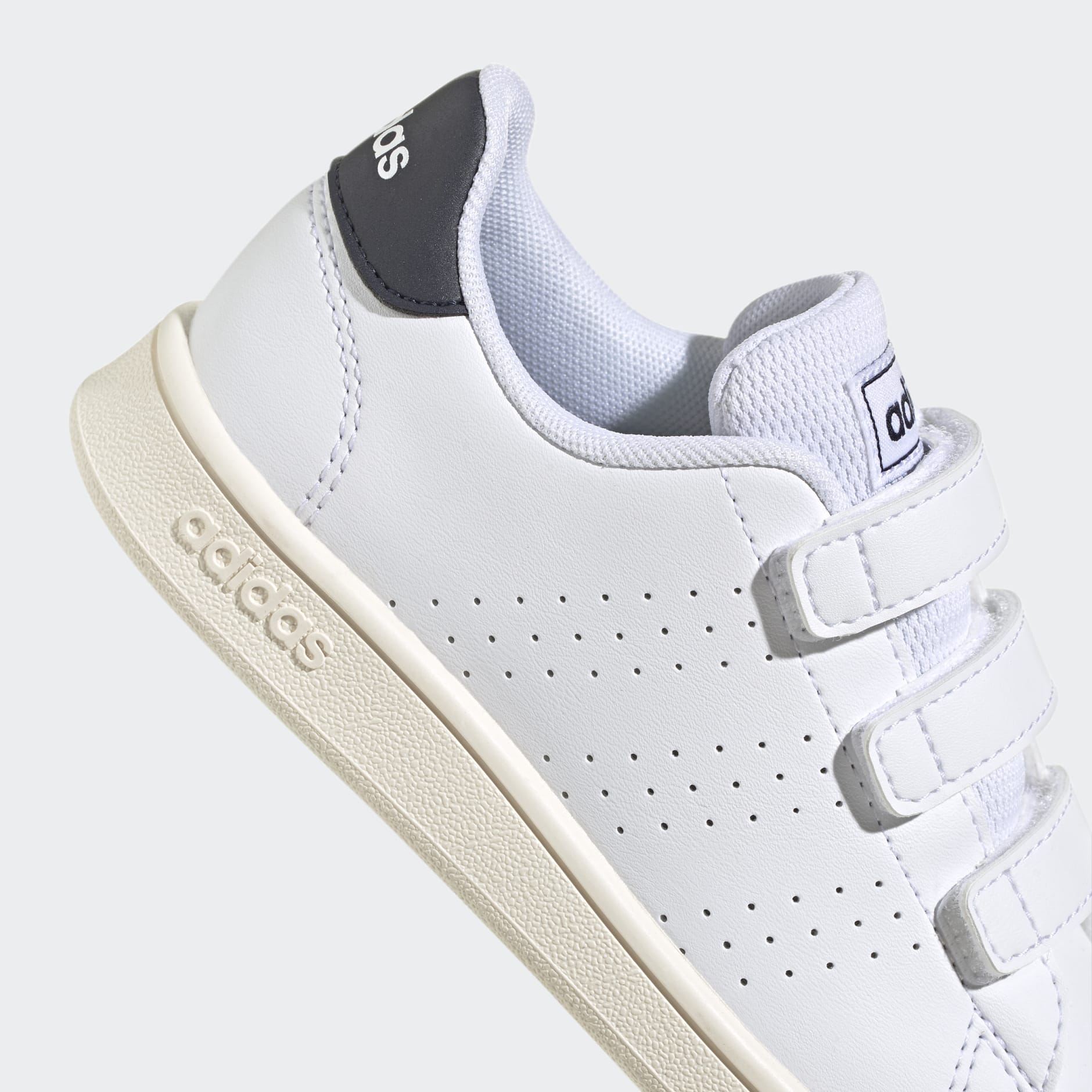 - GH Court | White Shoes adidas Advantage Hook-and-Loop Lifestyle adidas