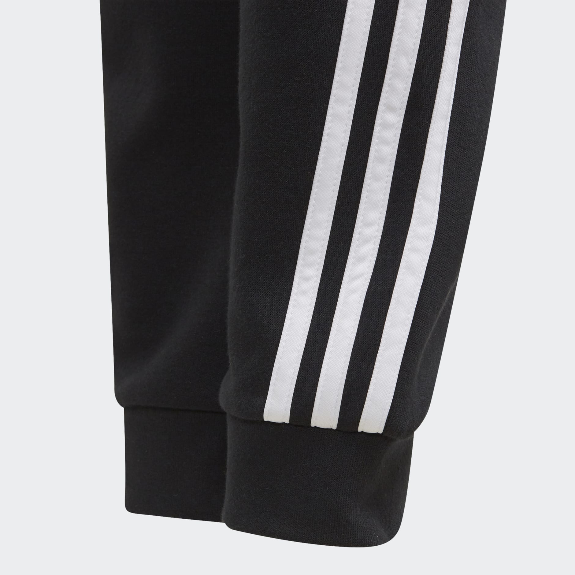 adidas 3-Stripes Tapered Leg Pants - Black | adidas UAE