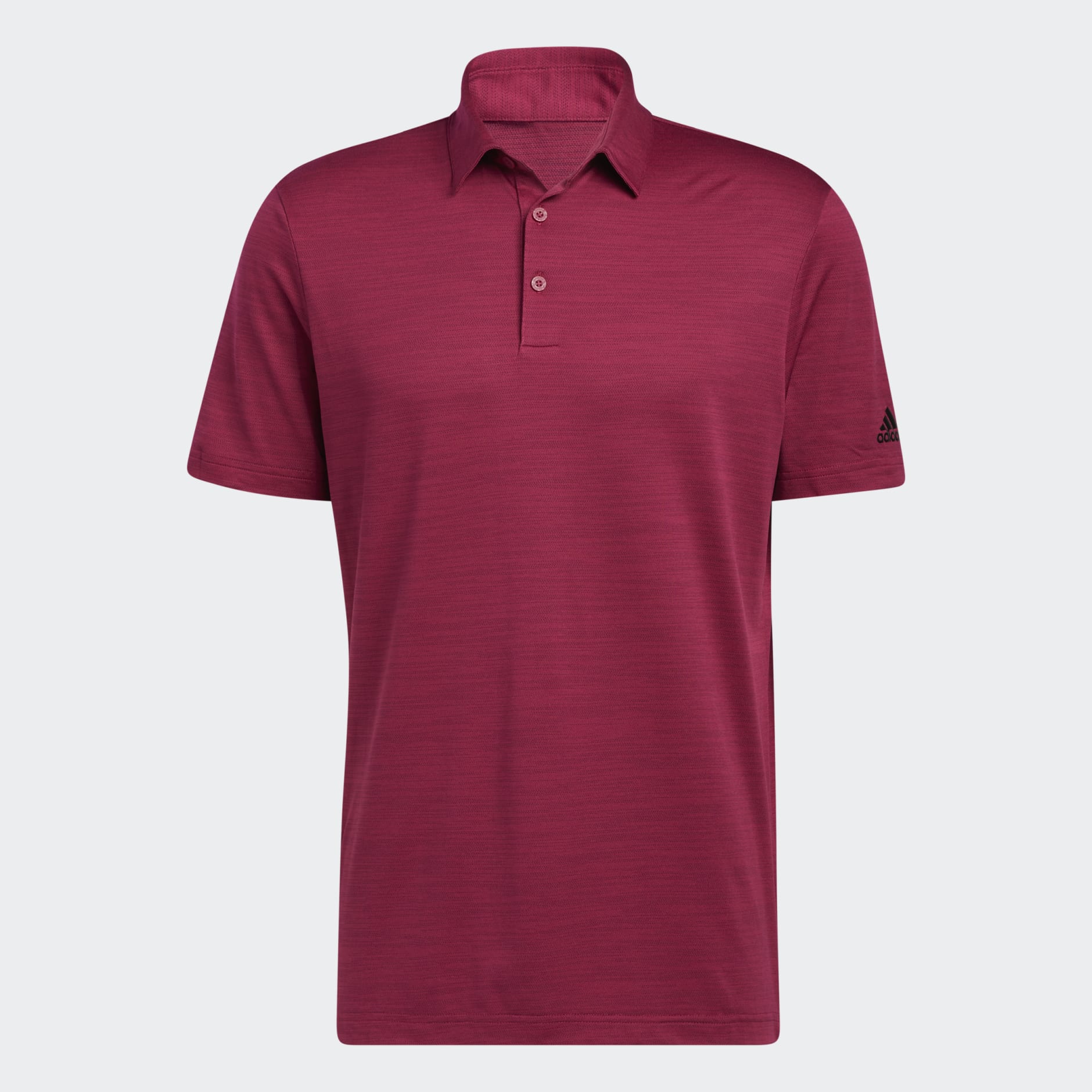 Space-Dyed Striped Polo Shirt