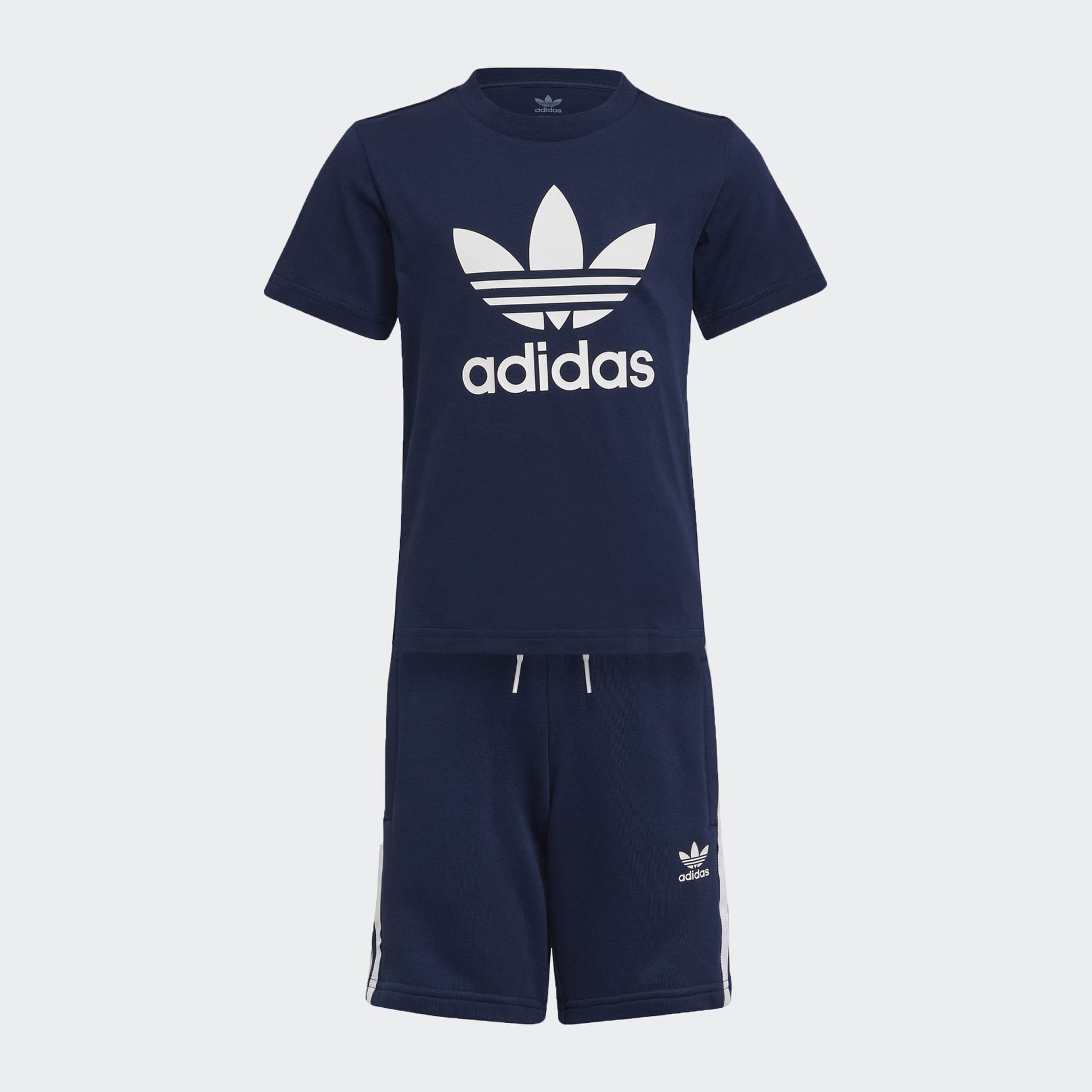 adidas Adicolor Shorts and Tee Set - Blue | adidas UAE