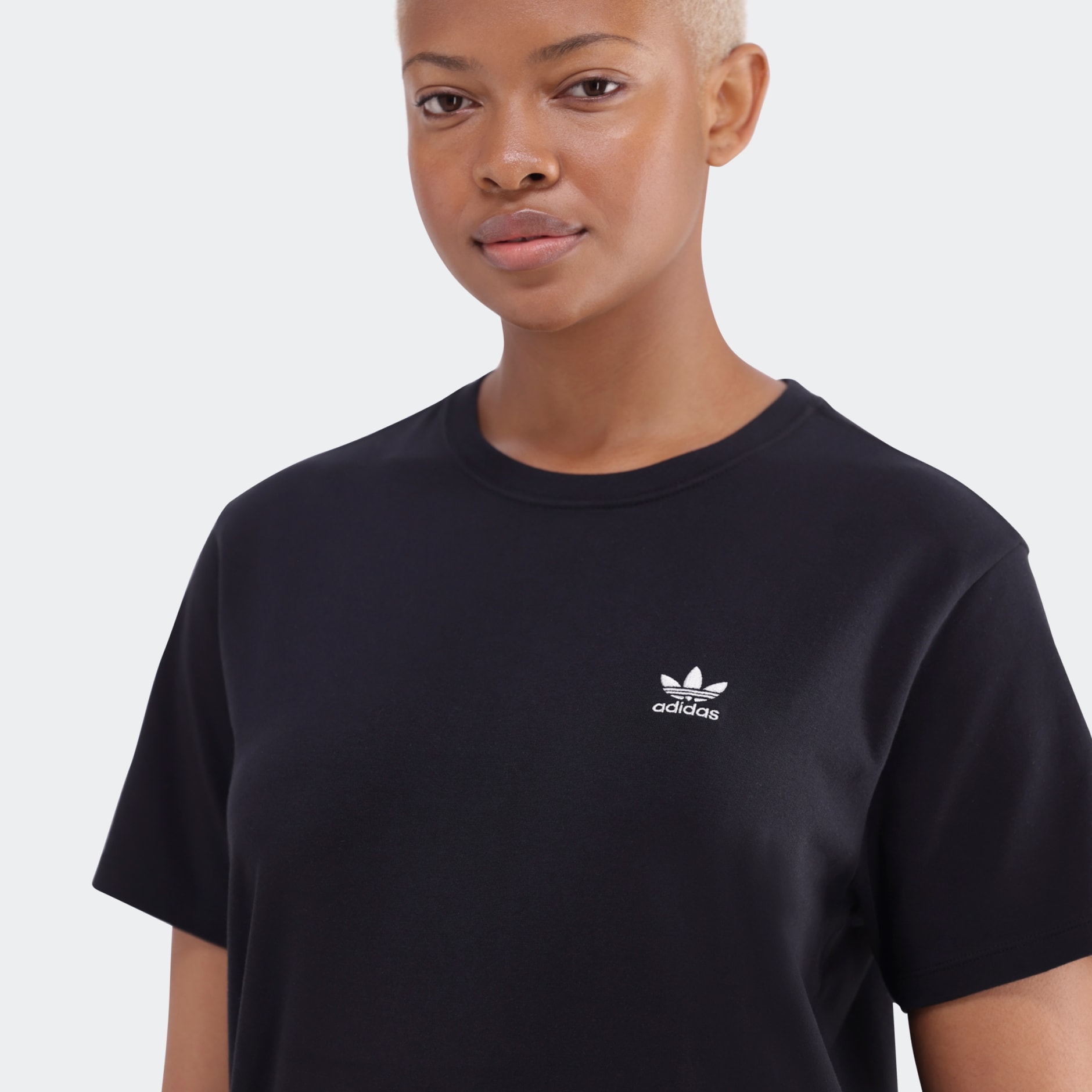 Adidas Originals Trefoil Womens Dress Black Small