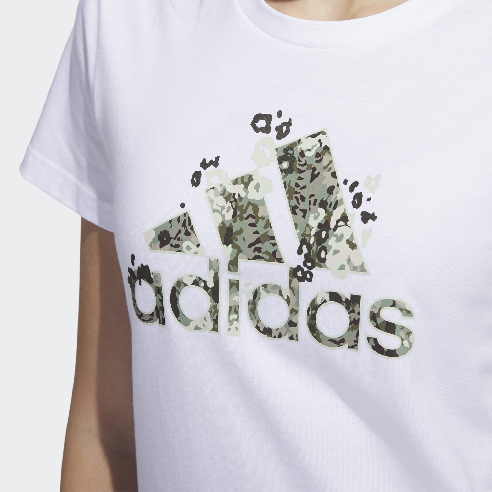 Adidas floral tee best sale