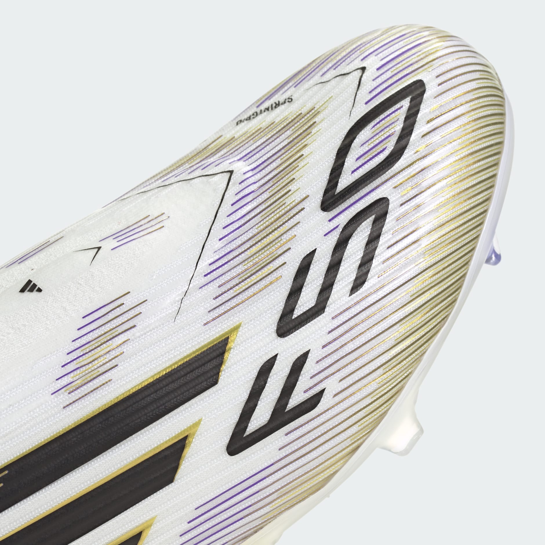 Ghete de fotbal F50 League fără șireturi pentru teren dur/multi-teren