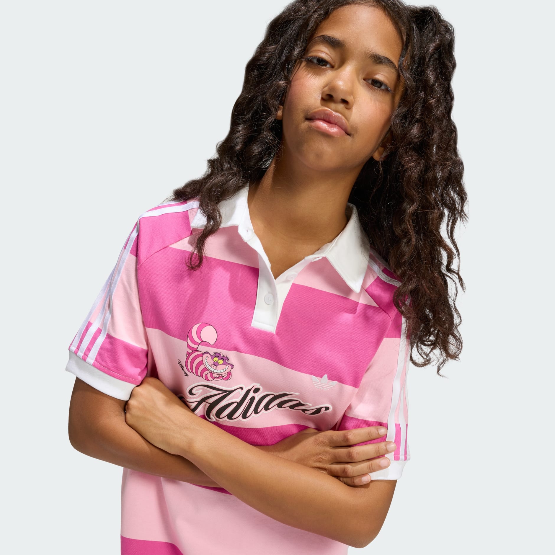 ADIDAS DISNEY LOOSE POLO T-SHIRT DRESS
