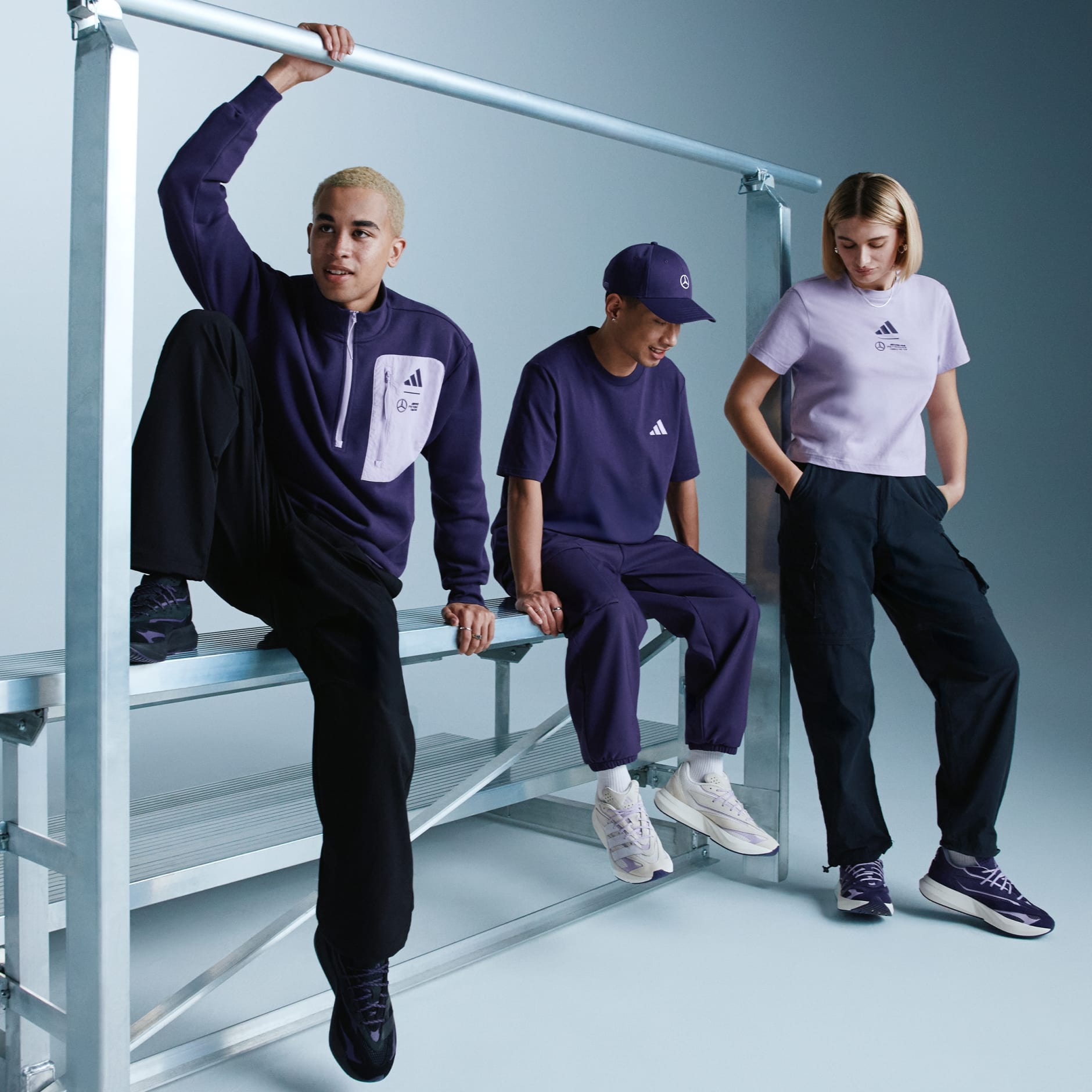 PANTALON EN TOILE MERCEDES - AMG PETRONAS FORMULA ONE TEAM PREMIUM