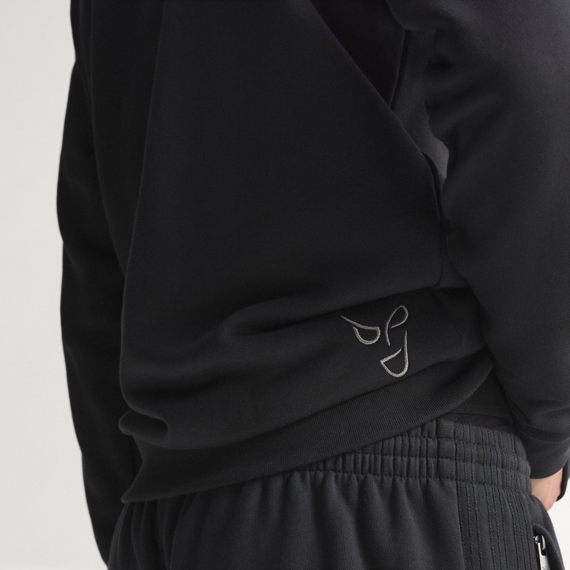 Bluză FC Juventus Originals cu fermoar scurt