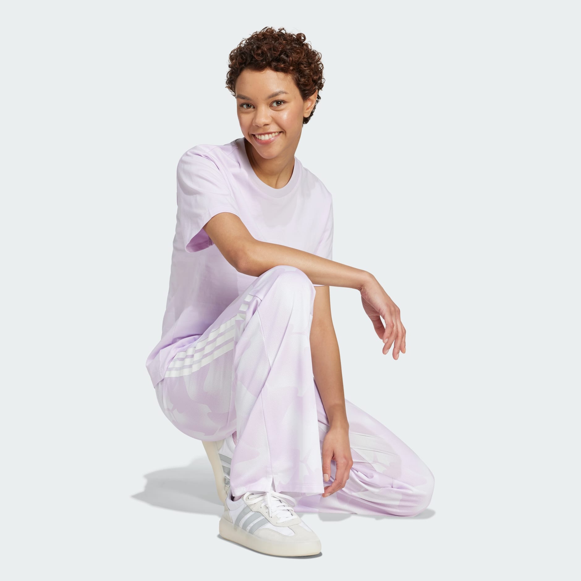 Tiro Cut 3-Stripes Mesh Wide-Leg Pants