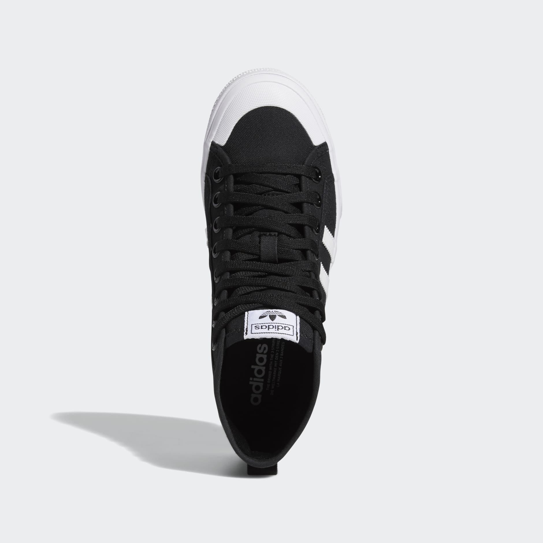 adidas Nizza Platform Mid Shoes - Black | adidas KE