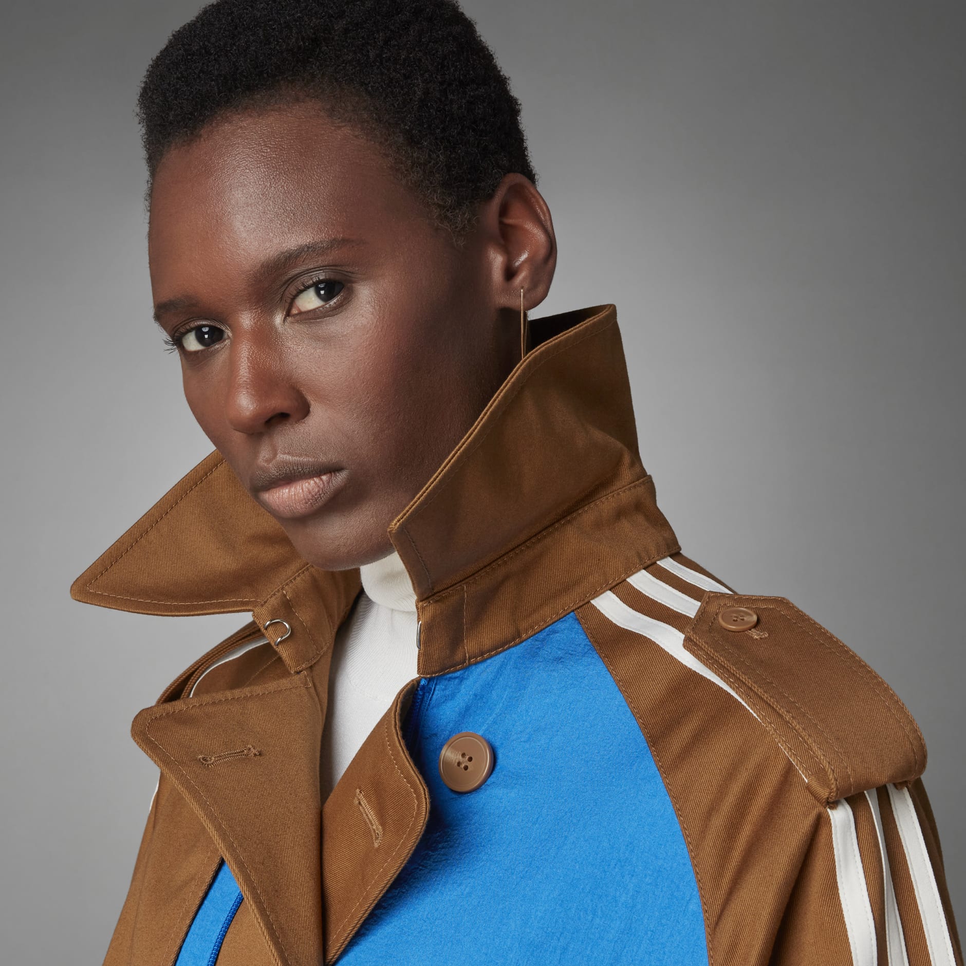 Blue Version Trench Coat
