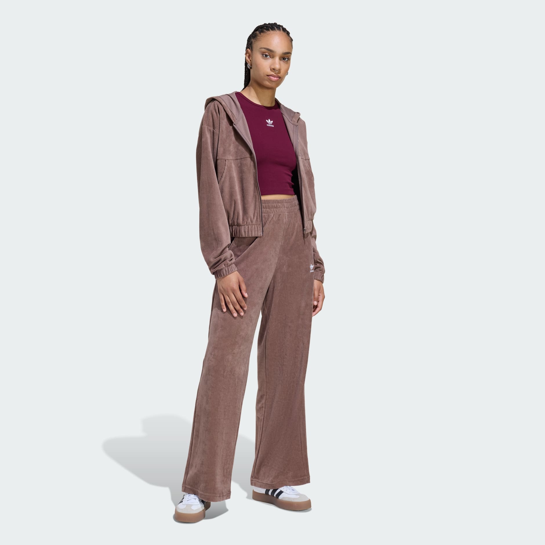 ESSENTIALS CHENILE TRACK PANTS