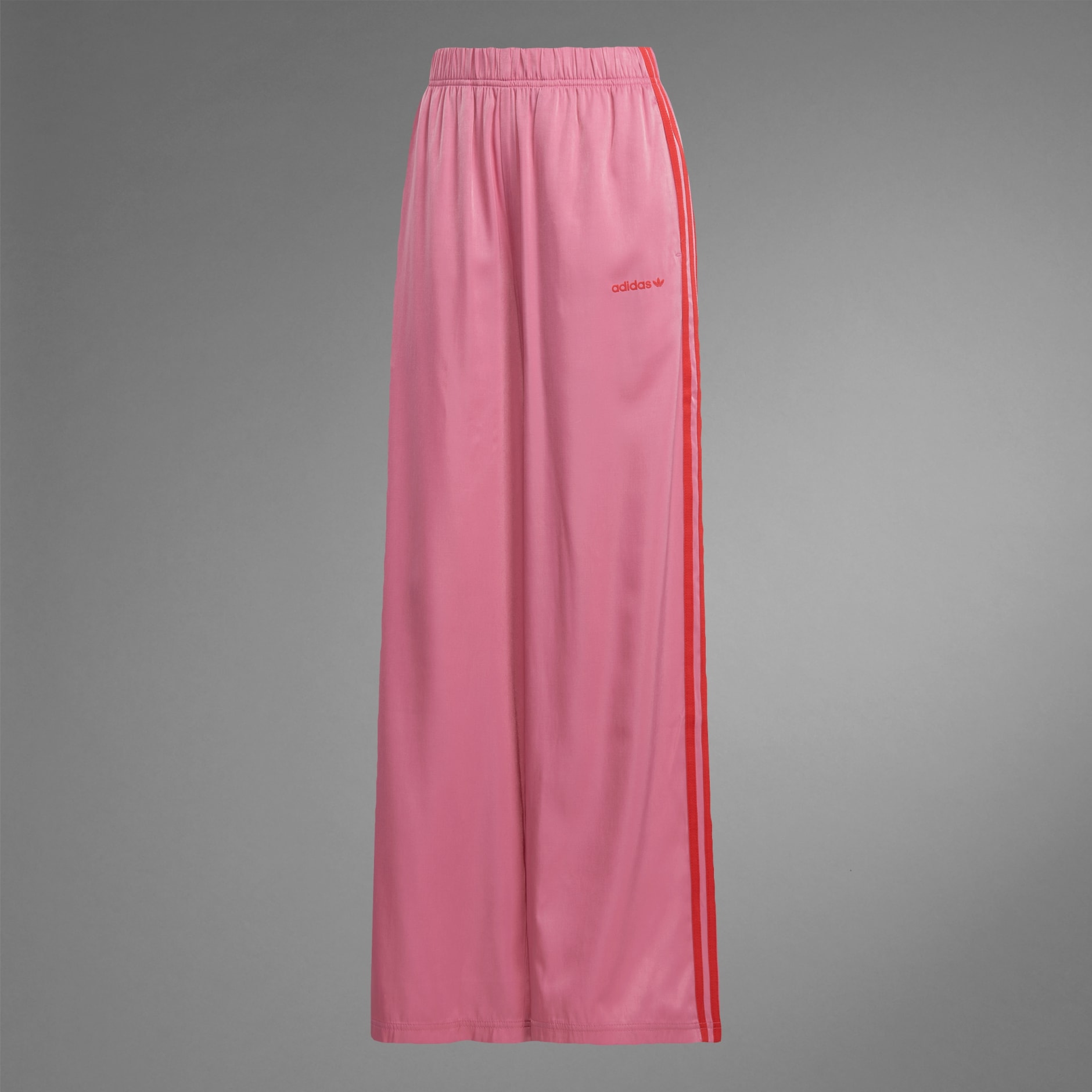 Women's Clothing - Island Club Wide Leg Pants - Pink | adidas Oman
