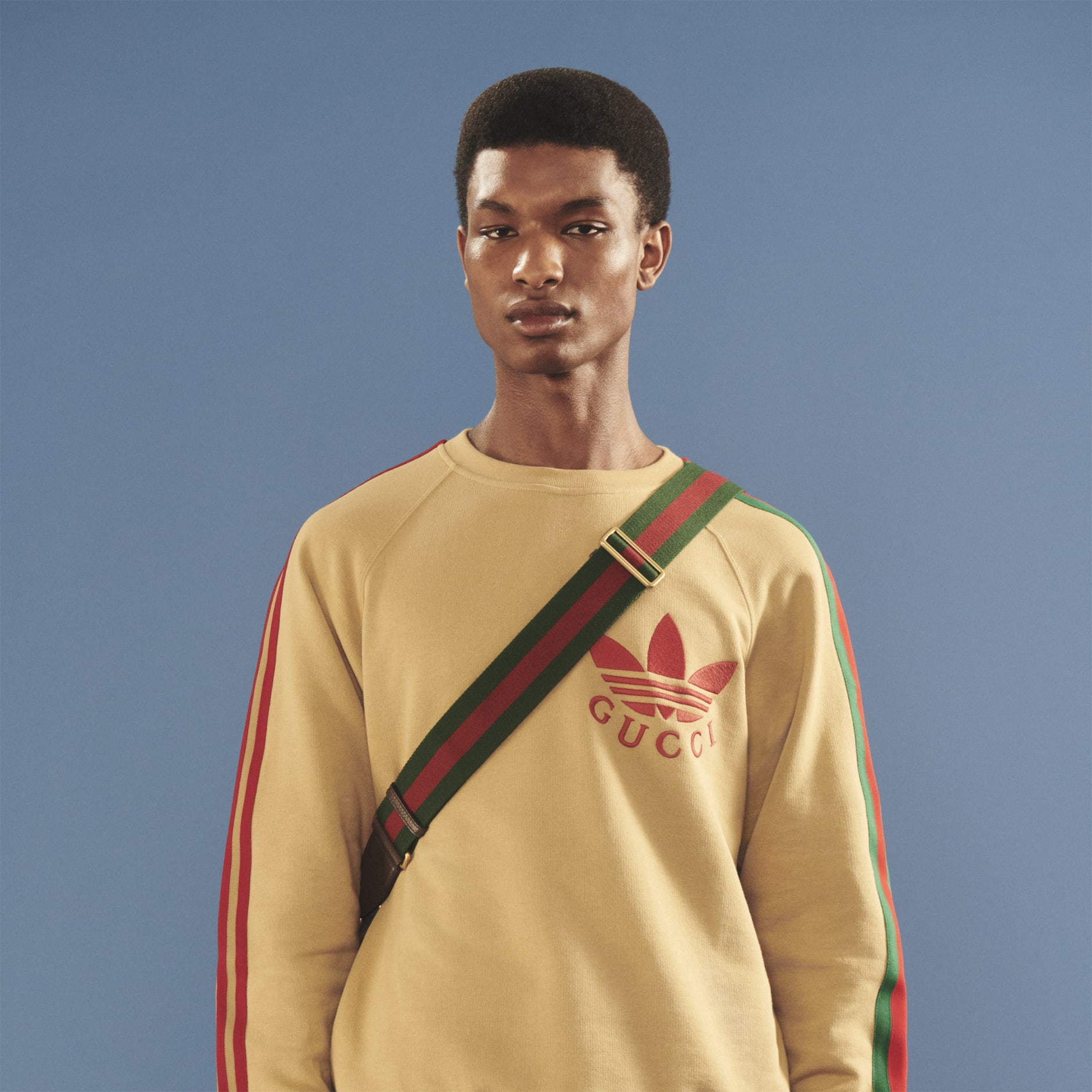 adidas x Gucci Cotton Jersey Sweatshirt