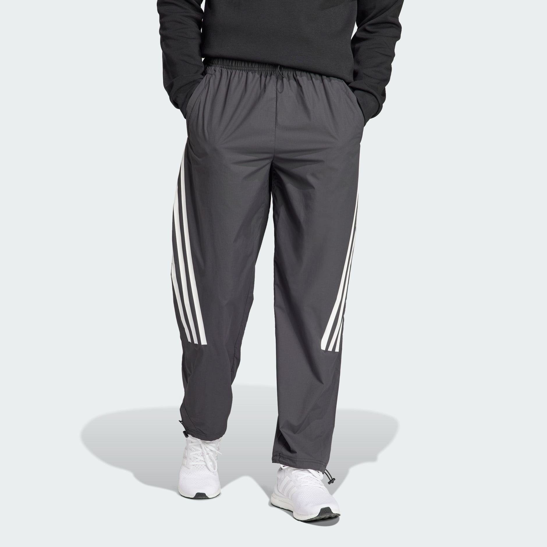 Buy ADIDAS Black Solid Polyester Blend Regular Fit Boys Pants | Shoppers  Stop