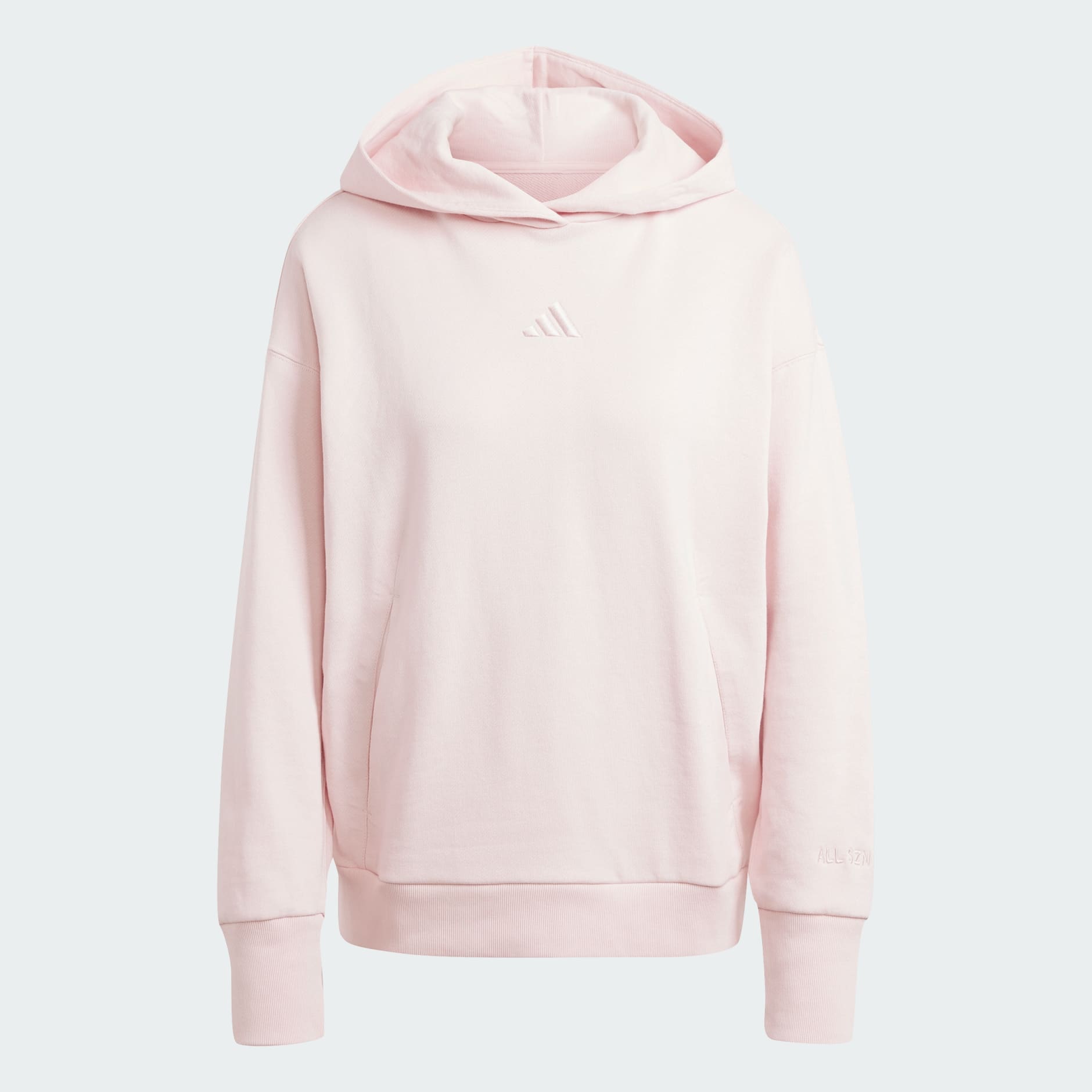 adidas ALL SZN French Terry Loose Hoodie Pink adidas UAE