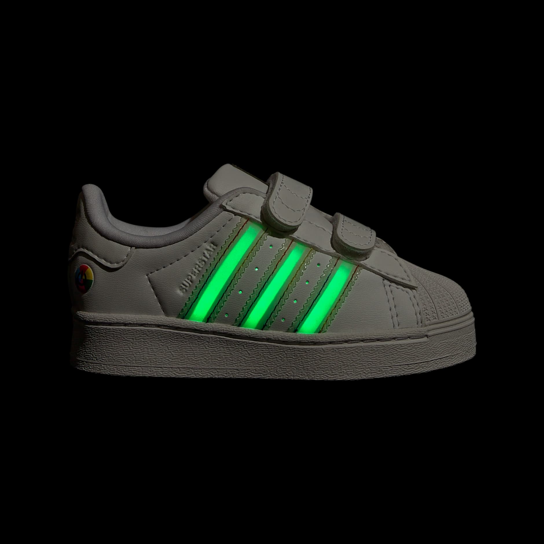 Superstar LED Lights Comfort Closure Shoes Kids