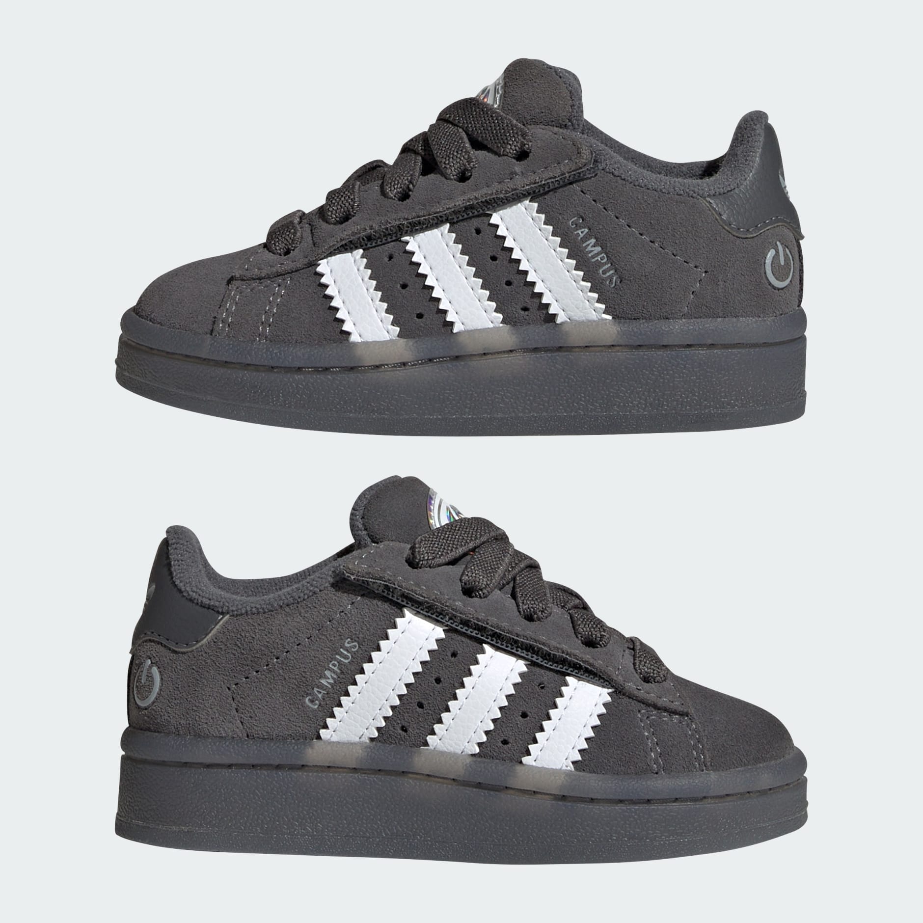 Campus 00s Led Lights Comfort Closure Elastic Lace Shoes Kids