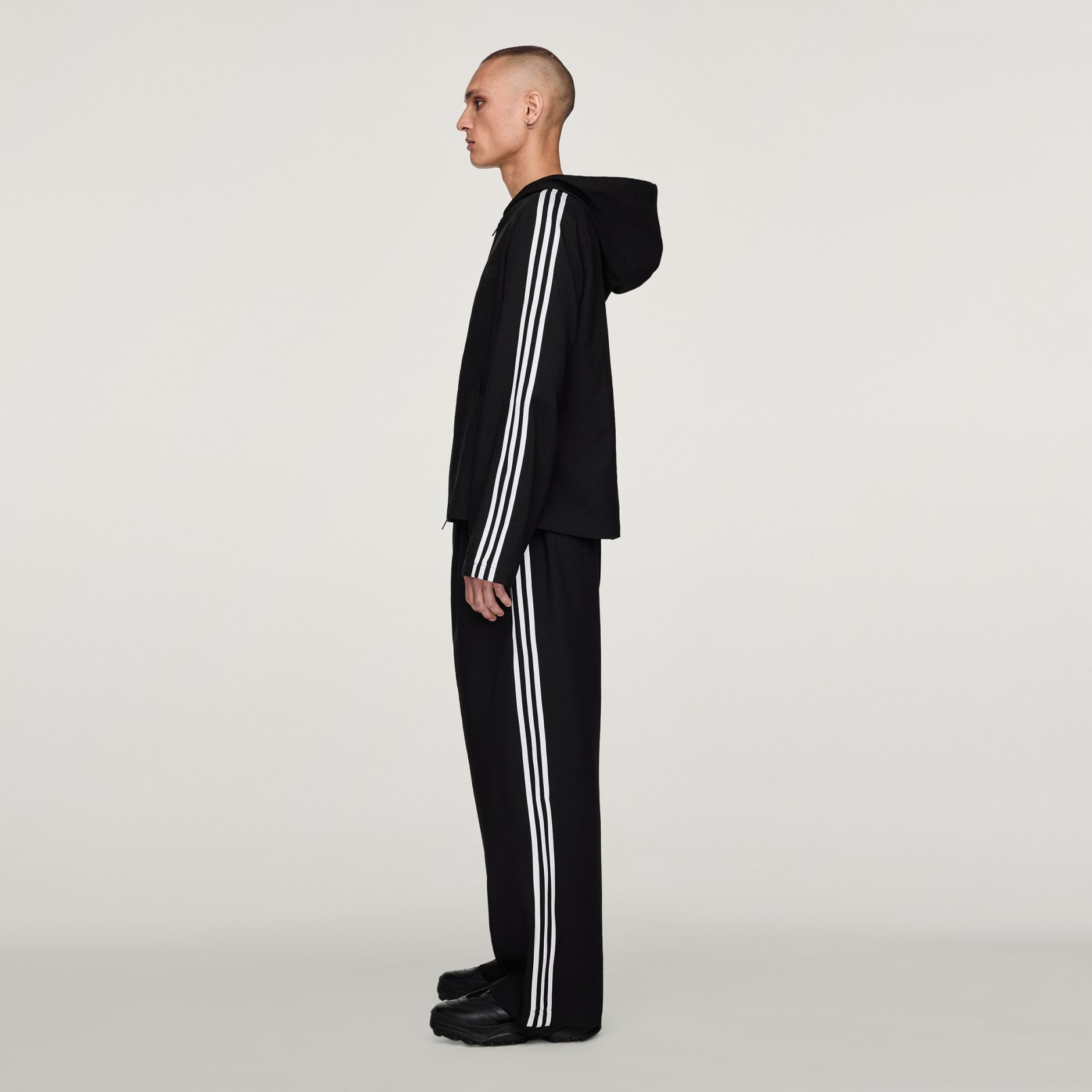 Bluză de trening Y-3 3-Stripes cu glugă