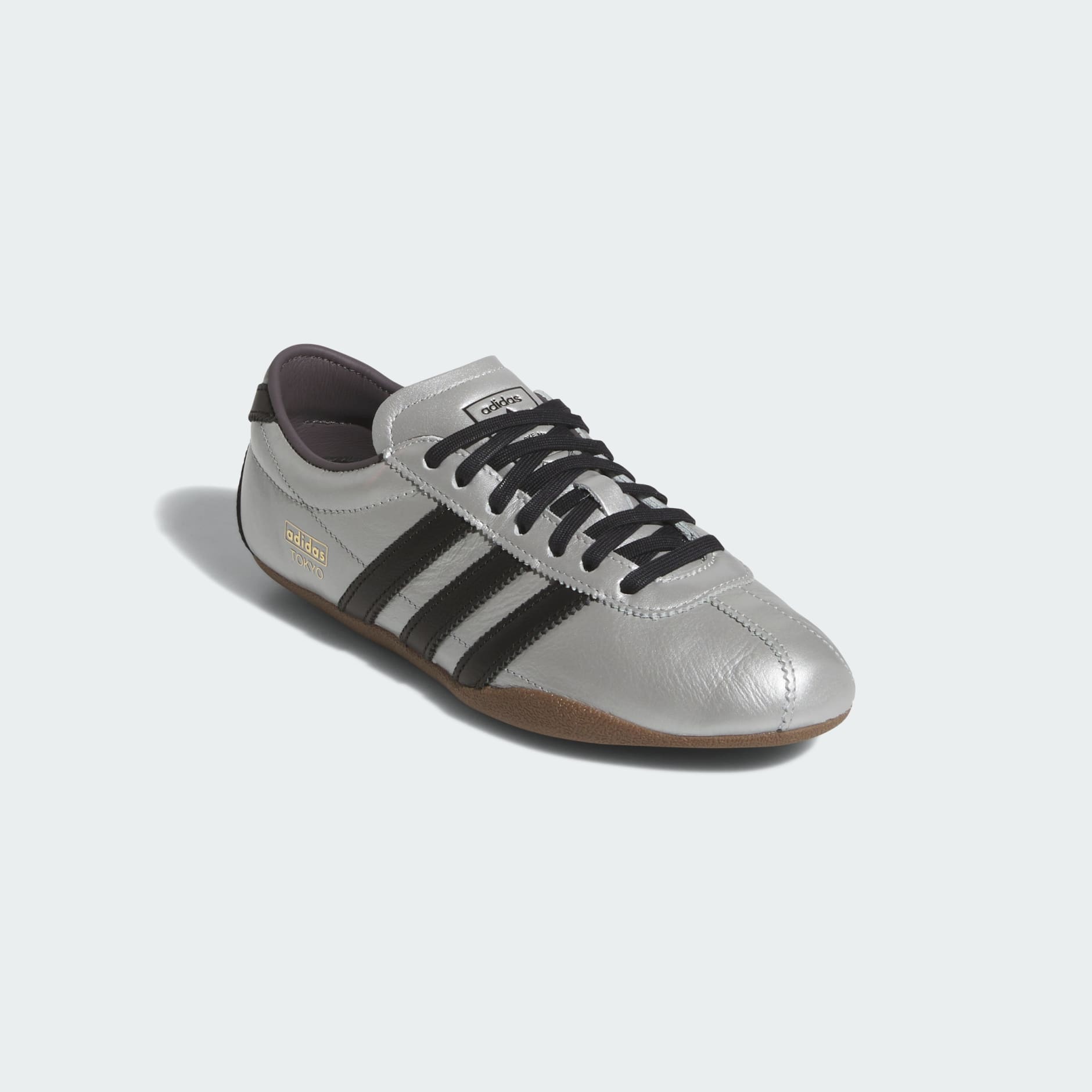 【Adidas】 Tokyo Silver llic Core Black adidas Tokyo Shoes - Silver | Free Shipping with adiClub