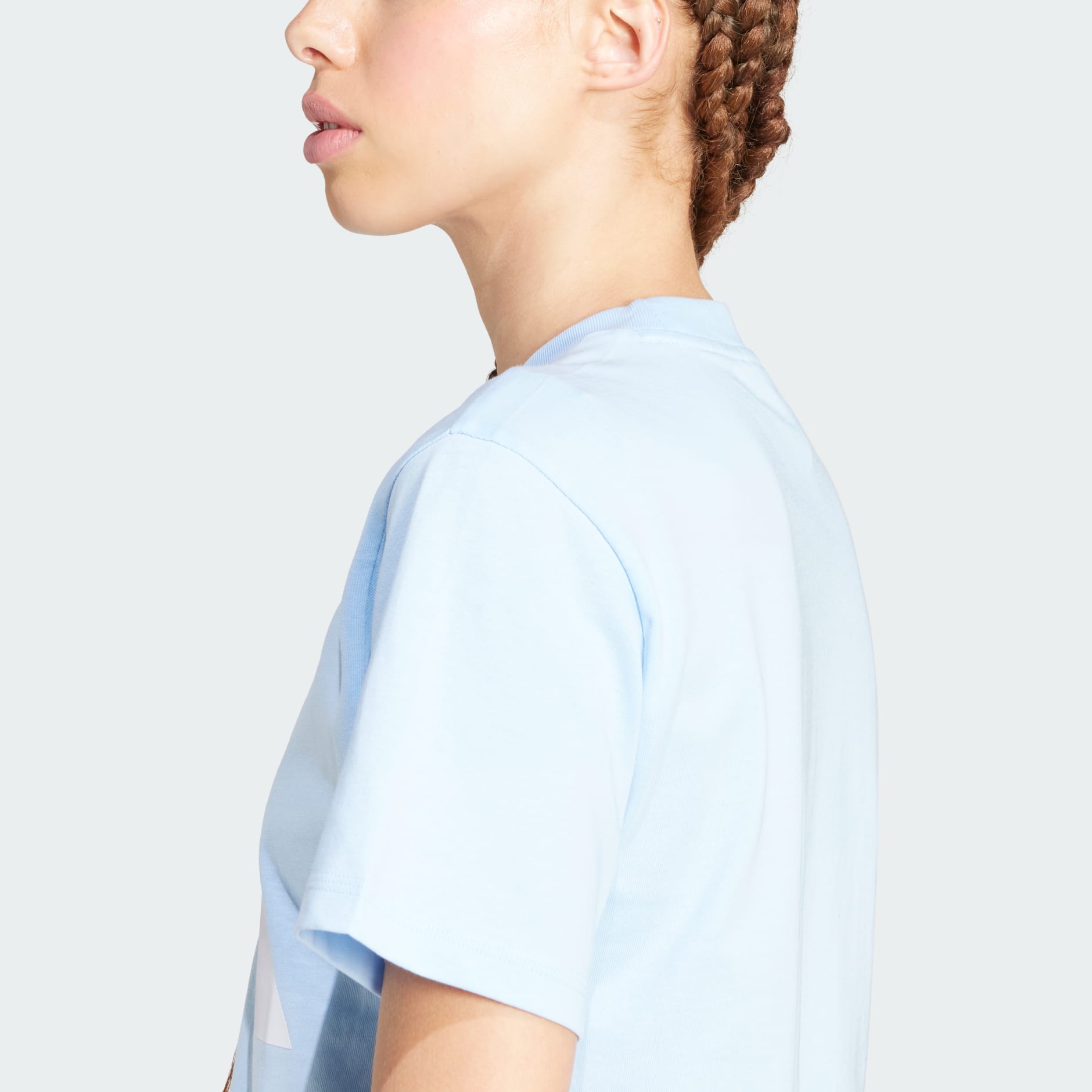 Camiseta Essentials Logo Grande Algodón